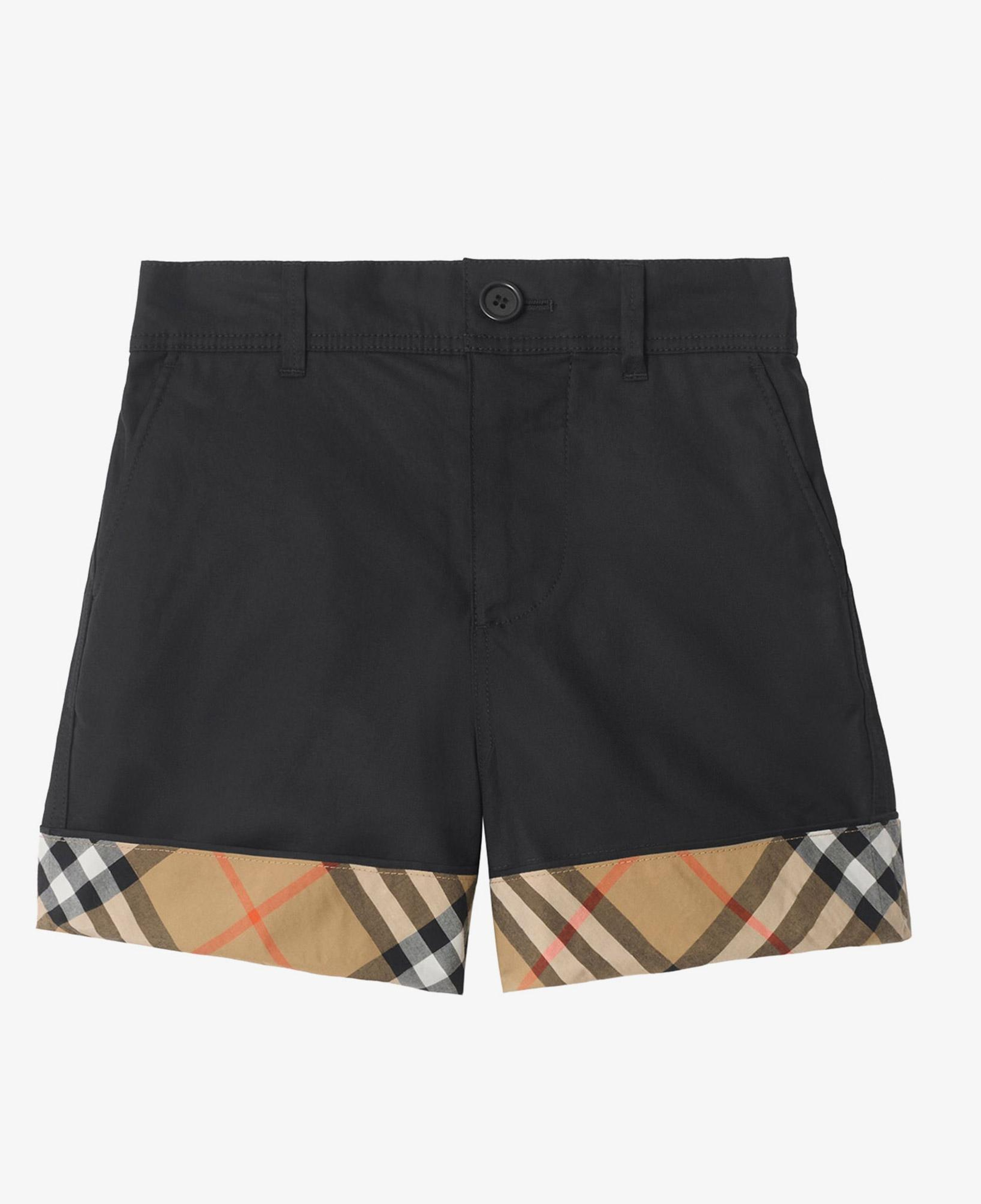 Burberry Oscar Check Çocuk Siyah Şort