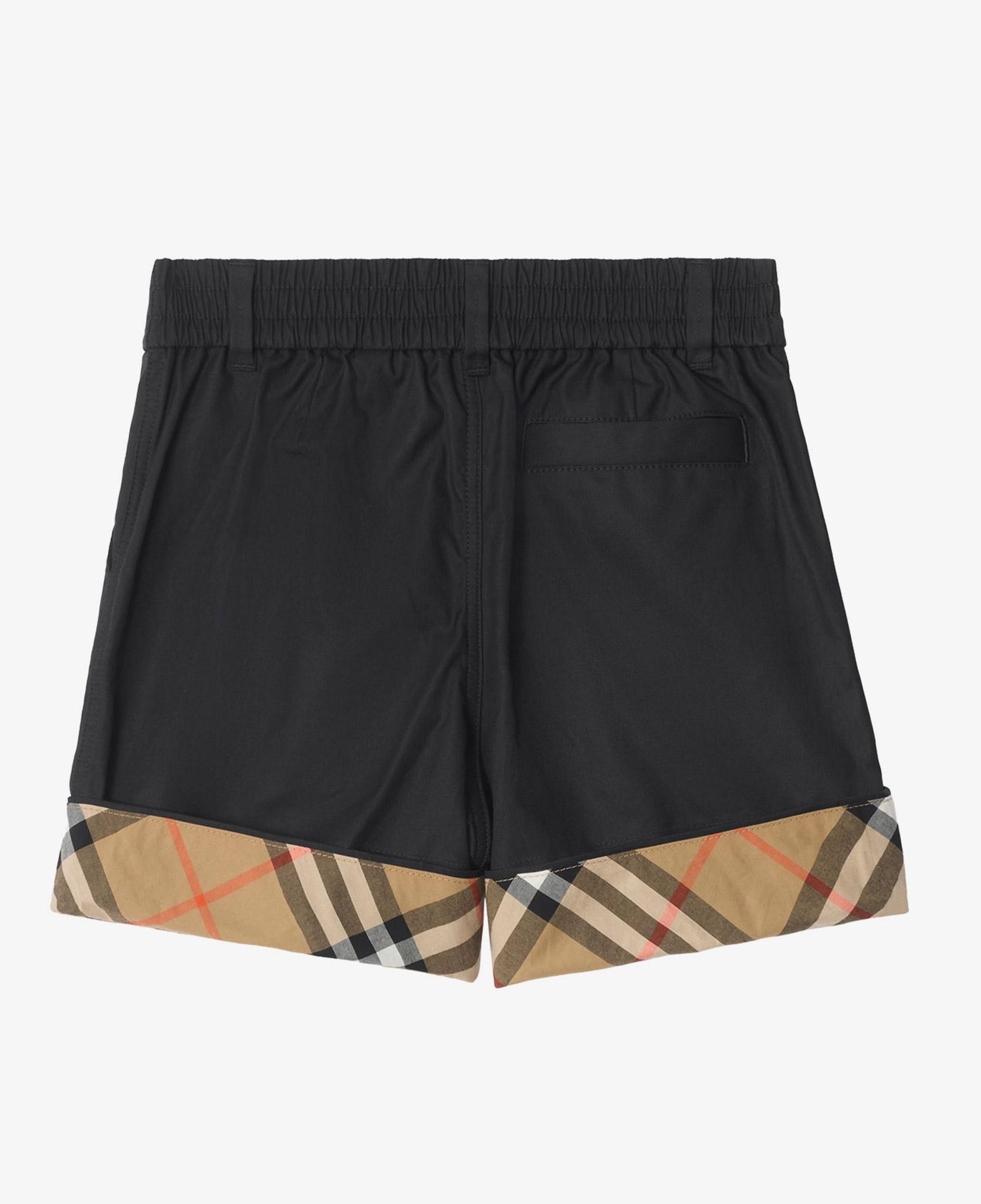 Burberry Oscar Check Çocuk Siyah Şort