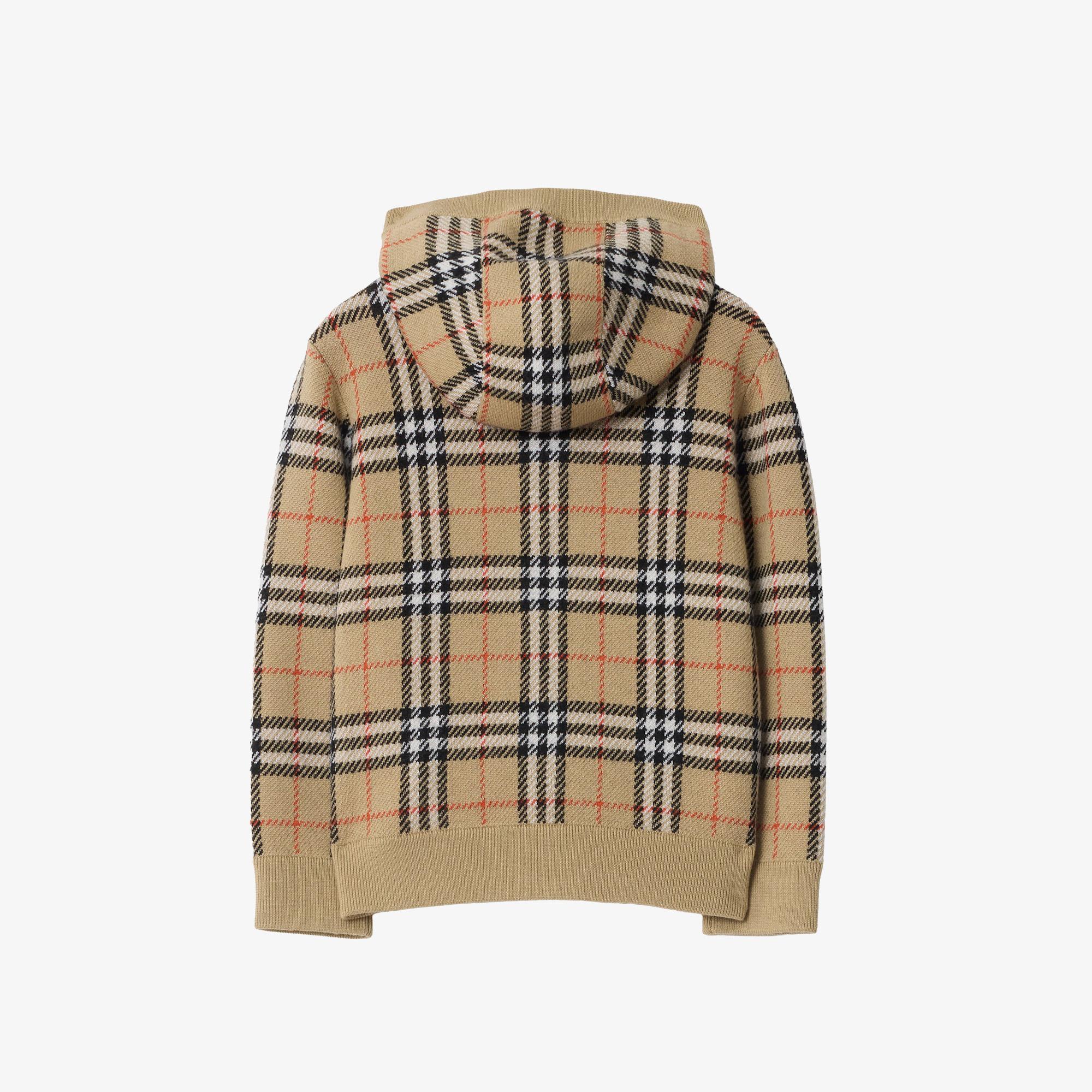 Burberry Jımmy Check Çocuk Bej Triko