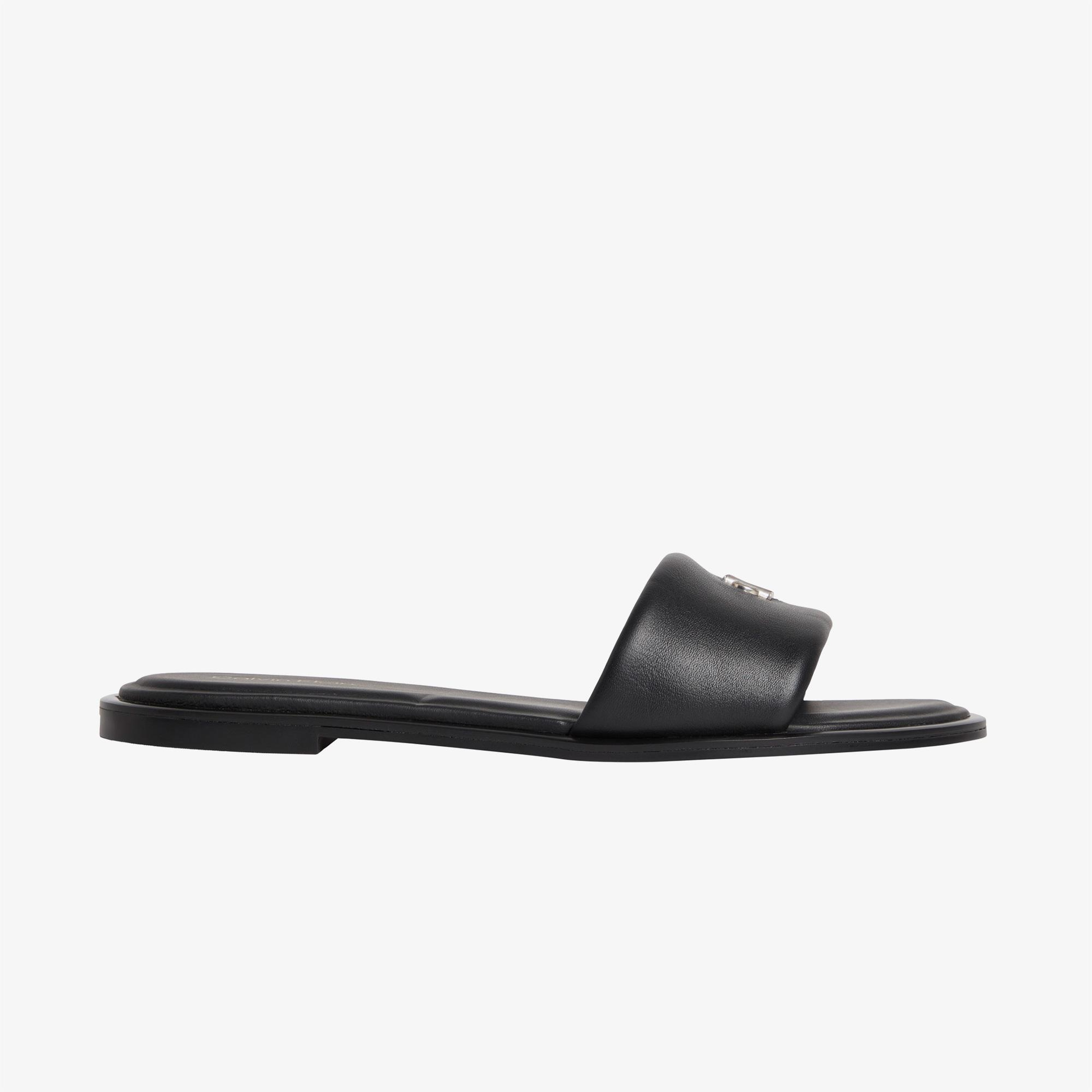Calvin Klein Round Flat Kadın Siyah Terlik