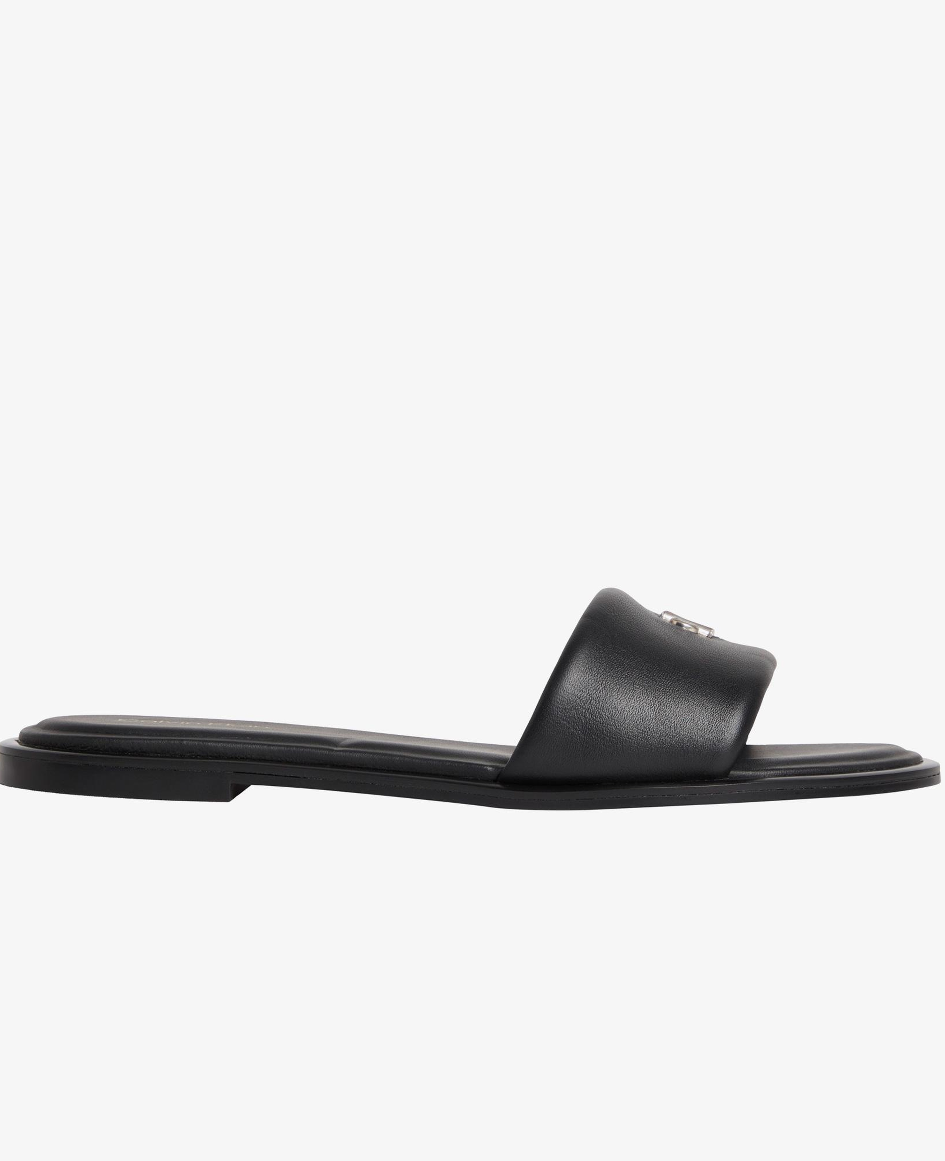 Calvin Klein Round Flat Kadın Siyah Terlik