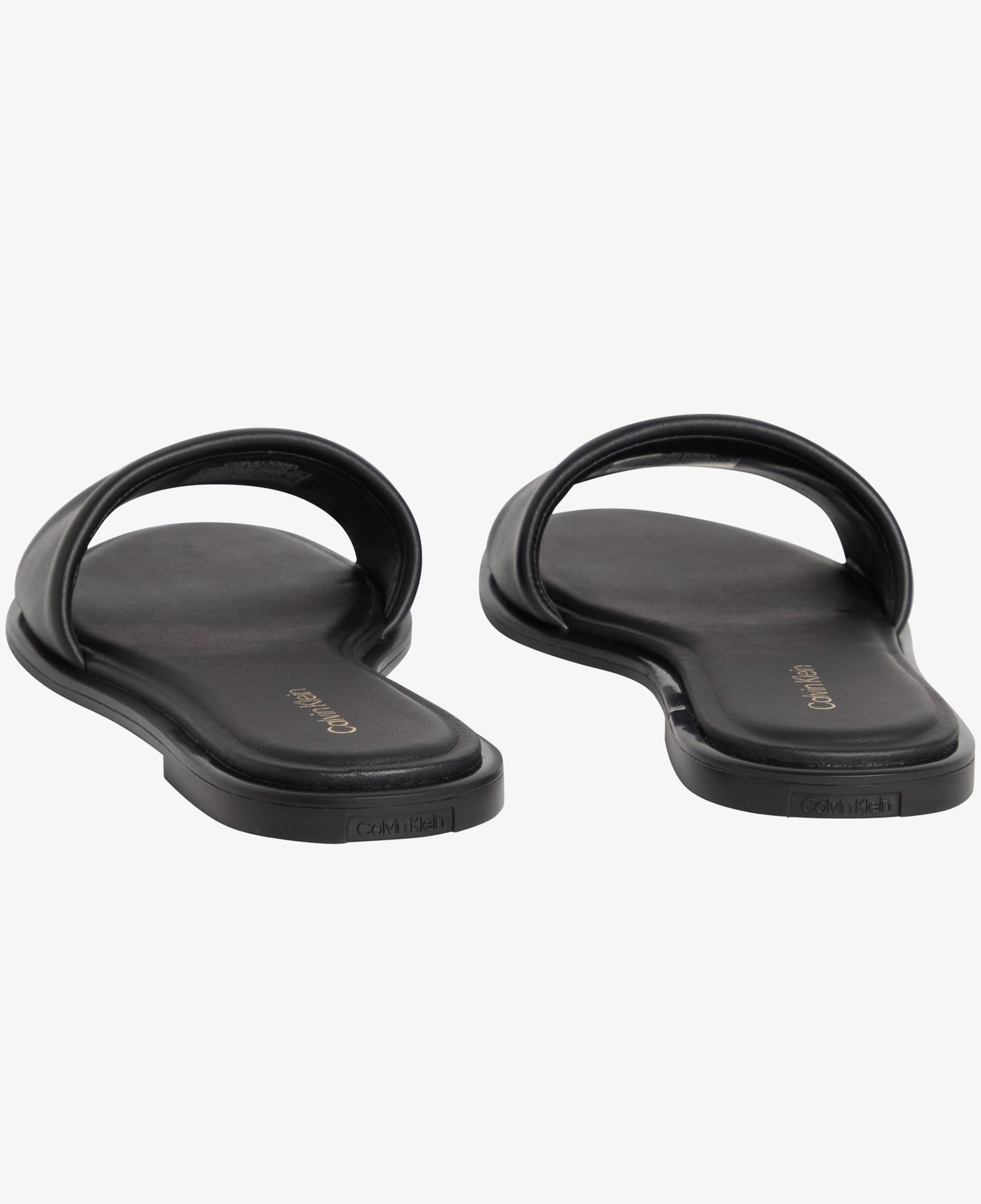 Calvin Klein Round Flat Kadın Siyah Terlik