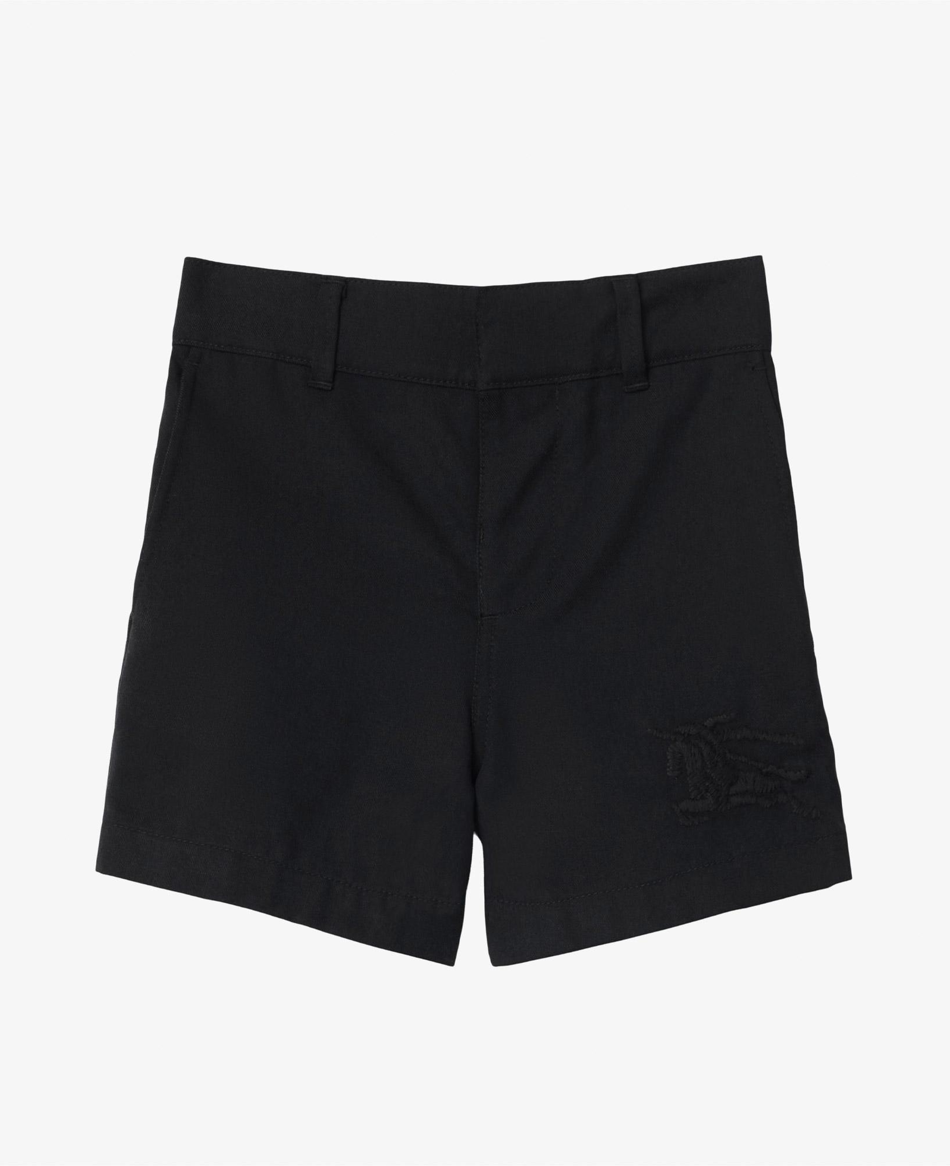 Burberry Pamuk Çocuk Siyah Şort