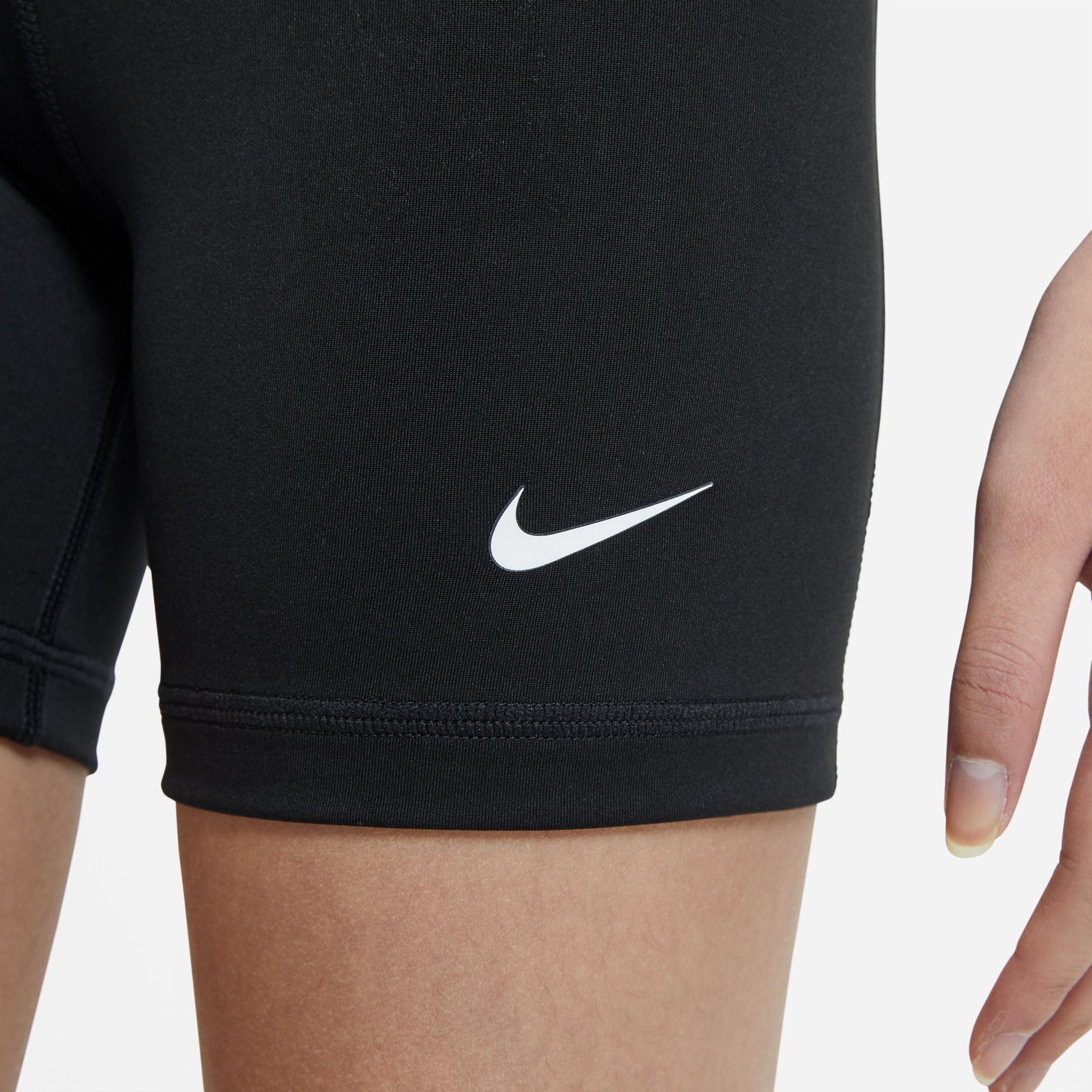 Nike Pro Dri-FIT Çocuk Siyah Kısa Tayt