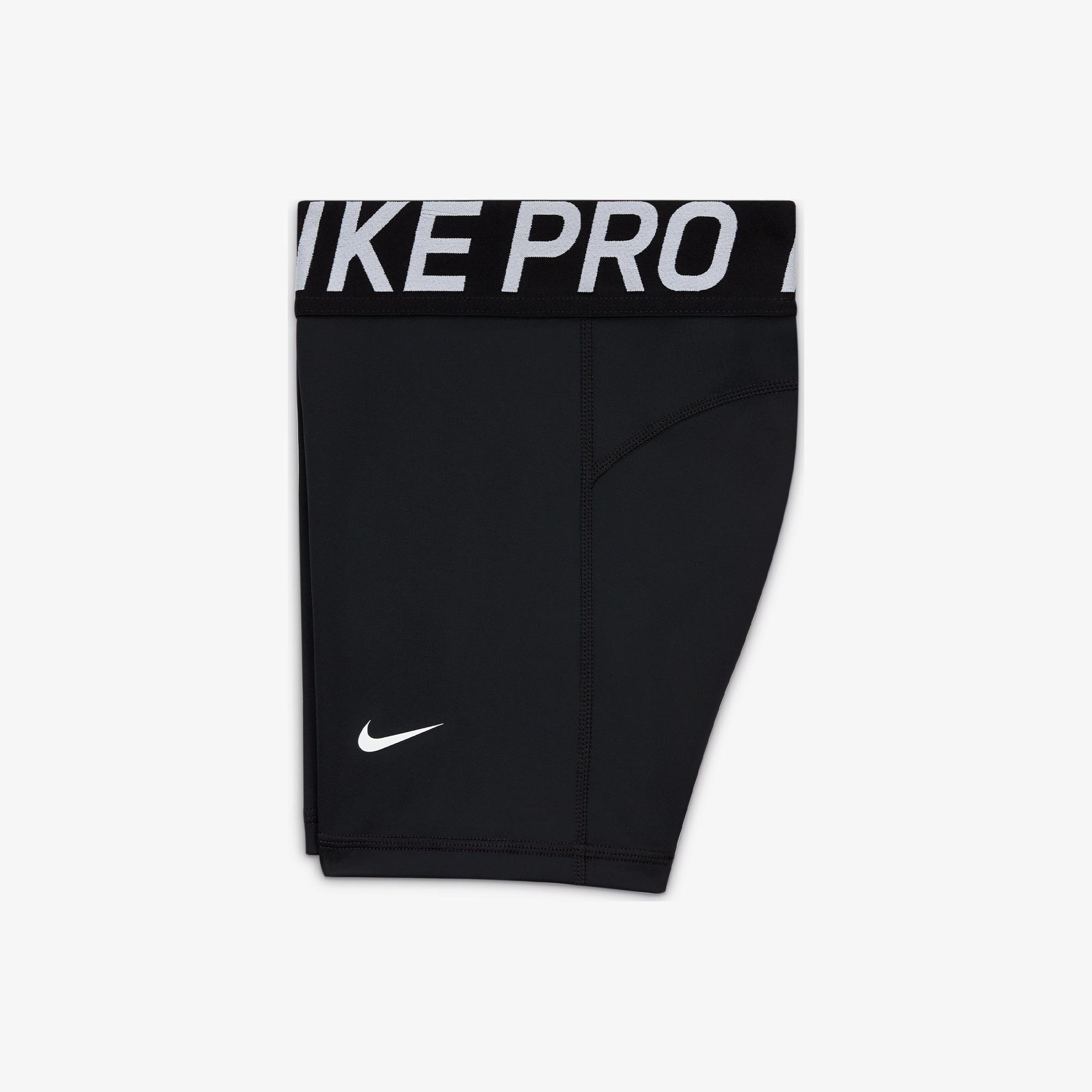 Nike Pro Dri-FIT Çocuk Siyah Kısa Tayt