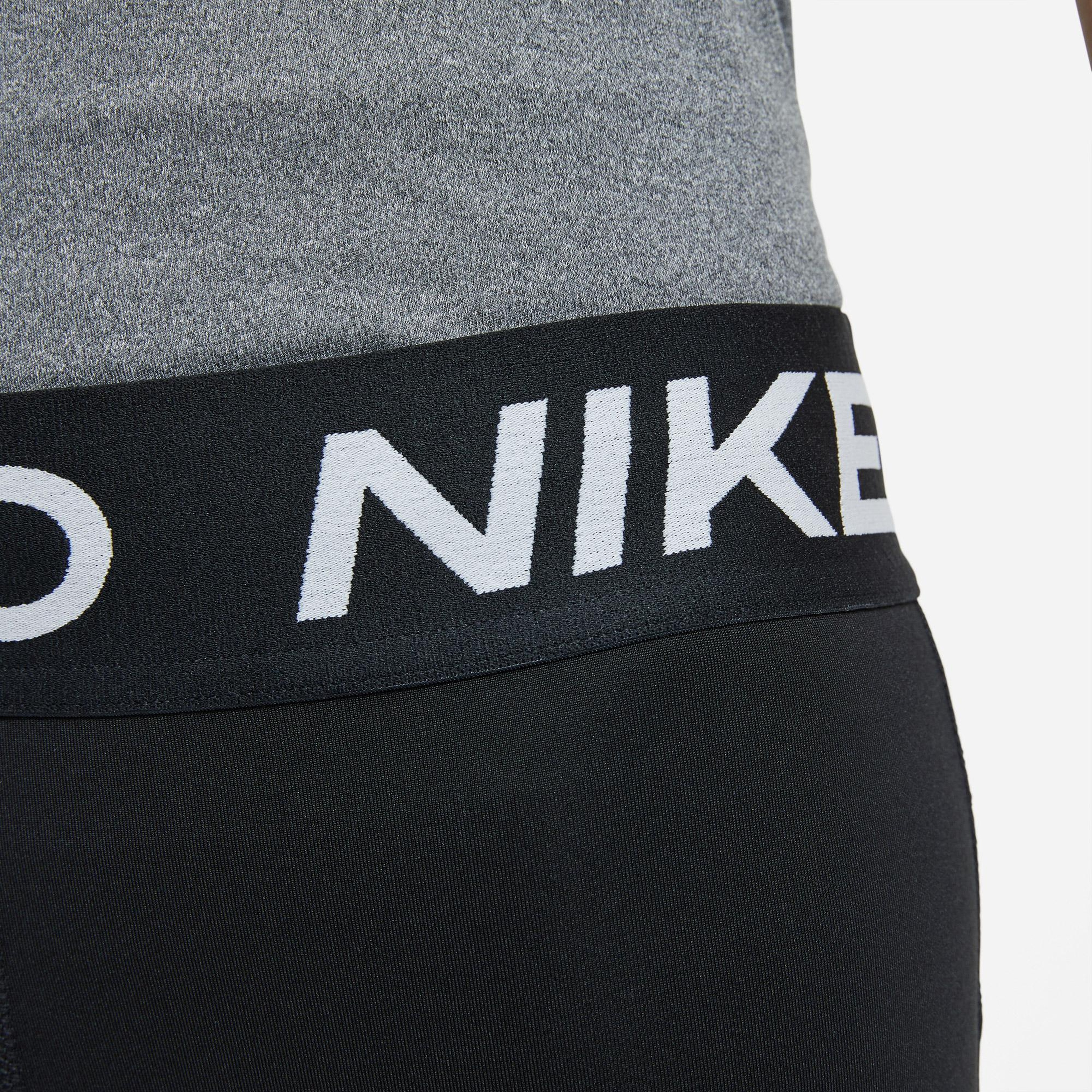 Nike Pro Dri-FIT Çocuk Siyah Kısa Tayt