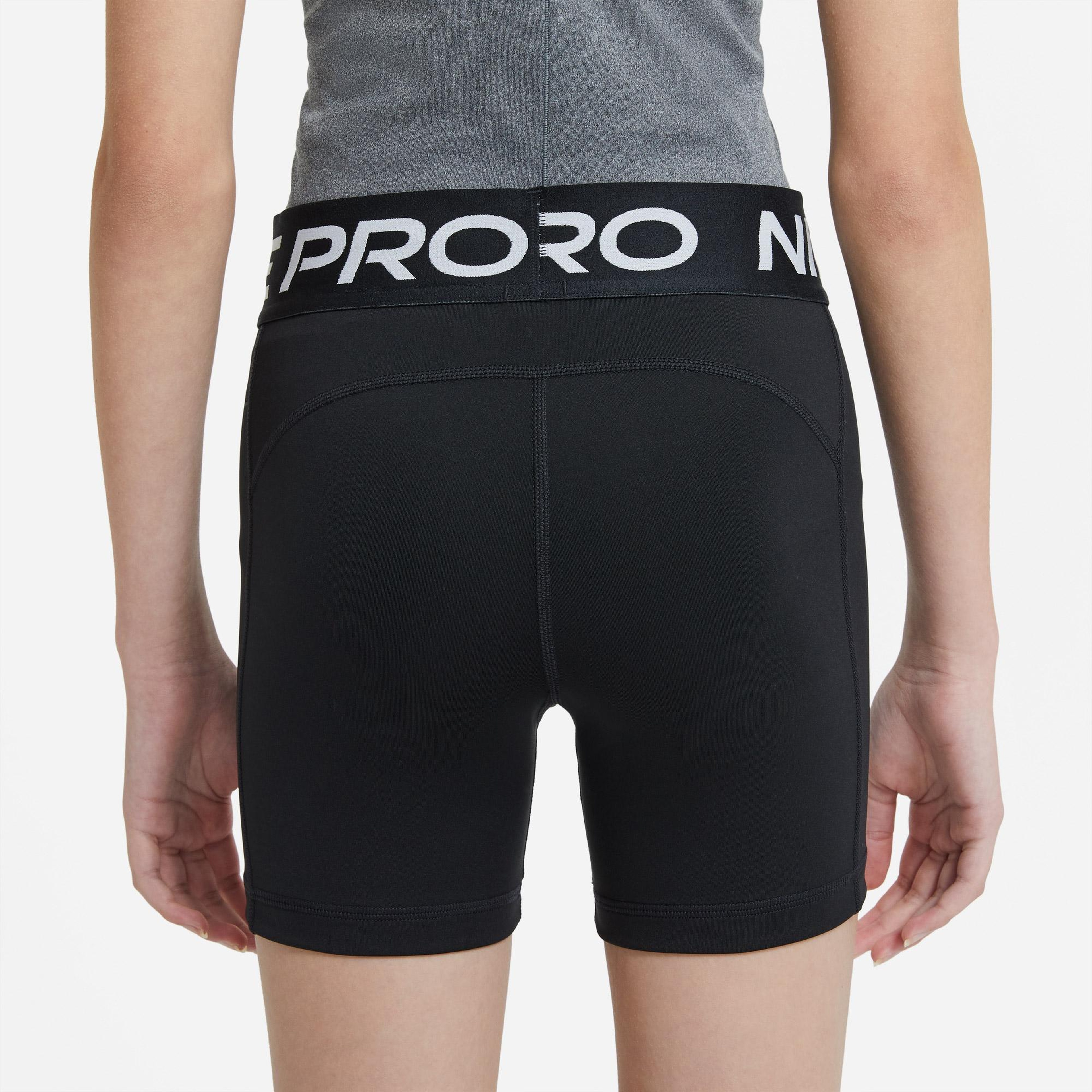 Nike Pro Dri-FIT Çocuk Siyah Kısa Tayt