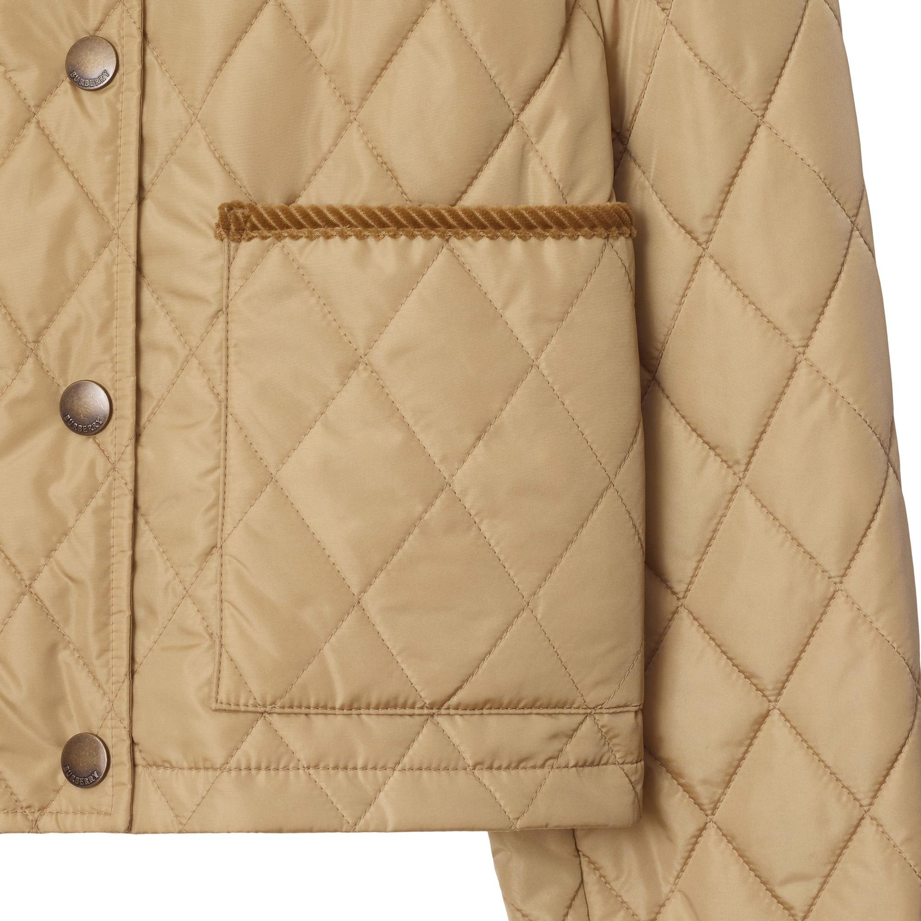 Burberry Kadın Bej Mont