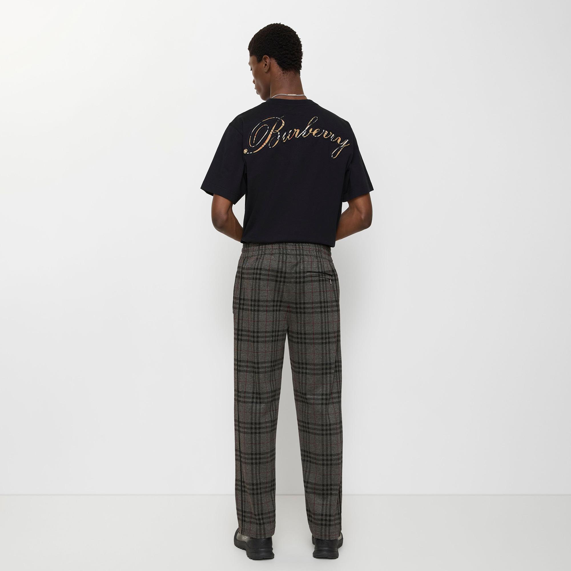 Burberry Toby Erkek Gri Pantolon