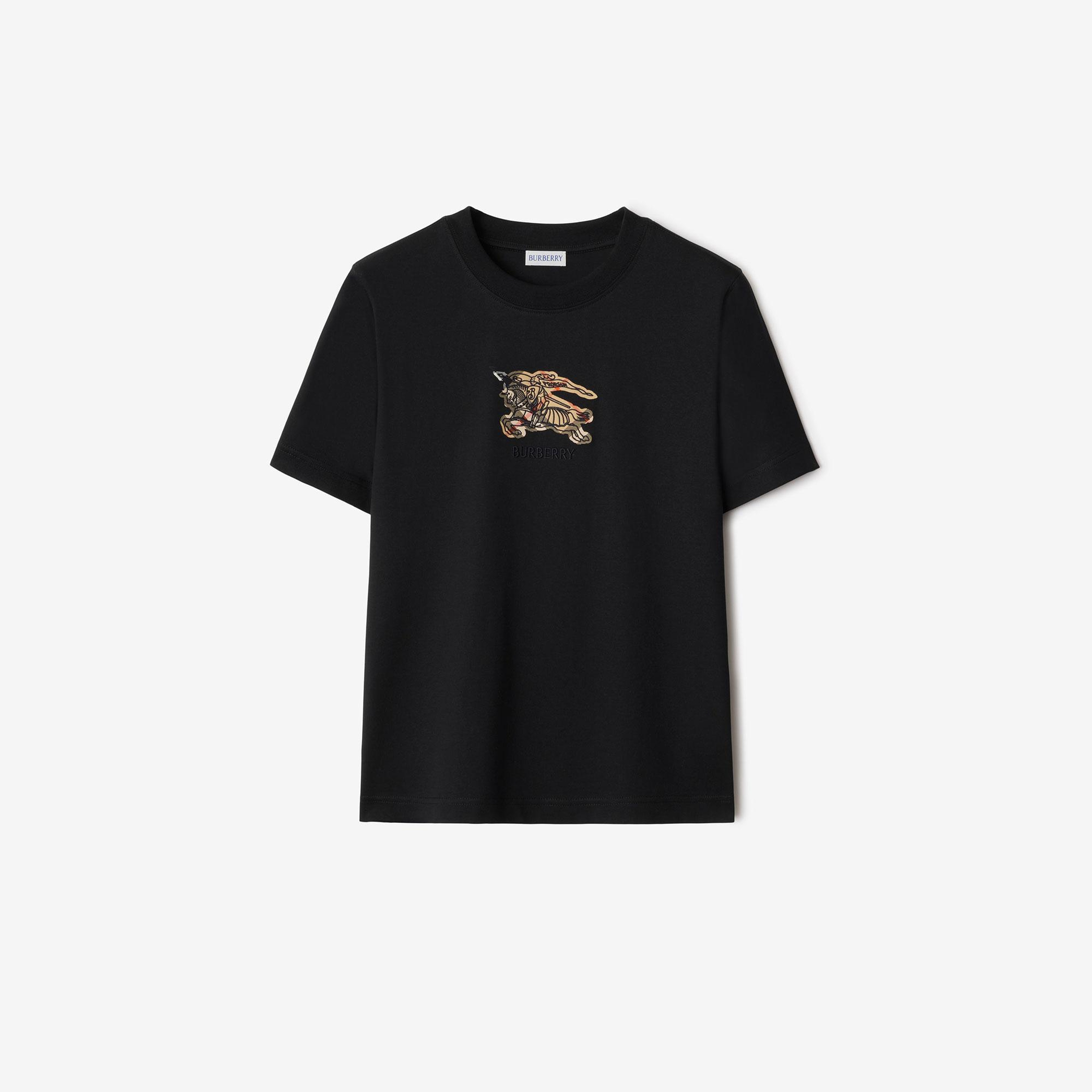 Burberry Frankie Kadın Siyah T-Shirt