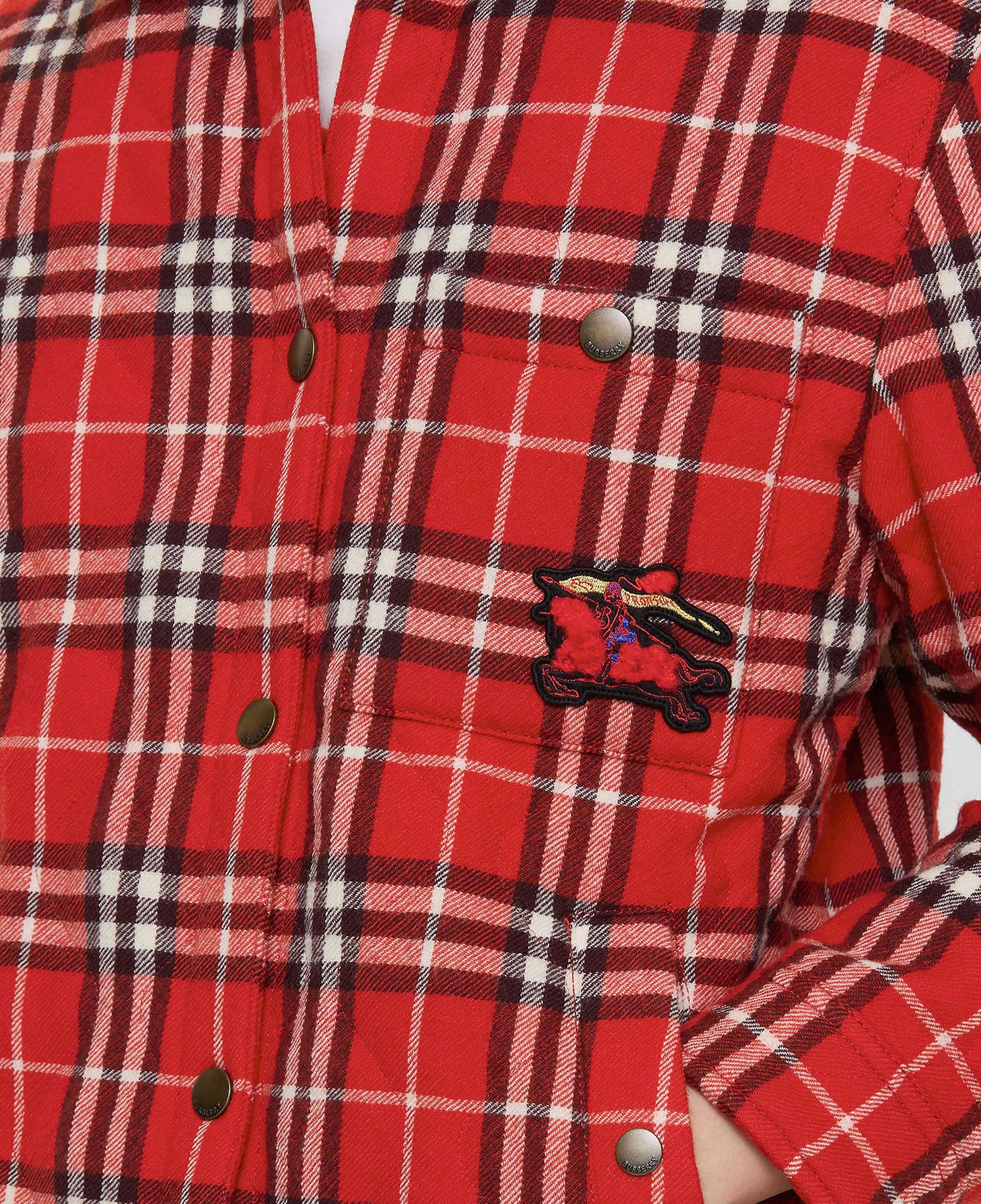 Burberry Vale Kadın Kırmızı Mont