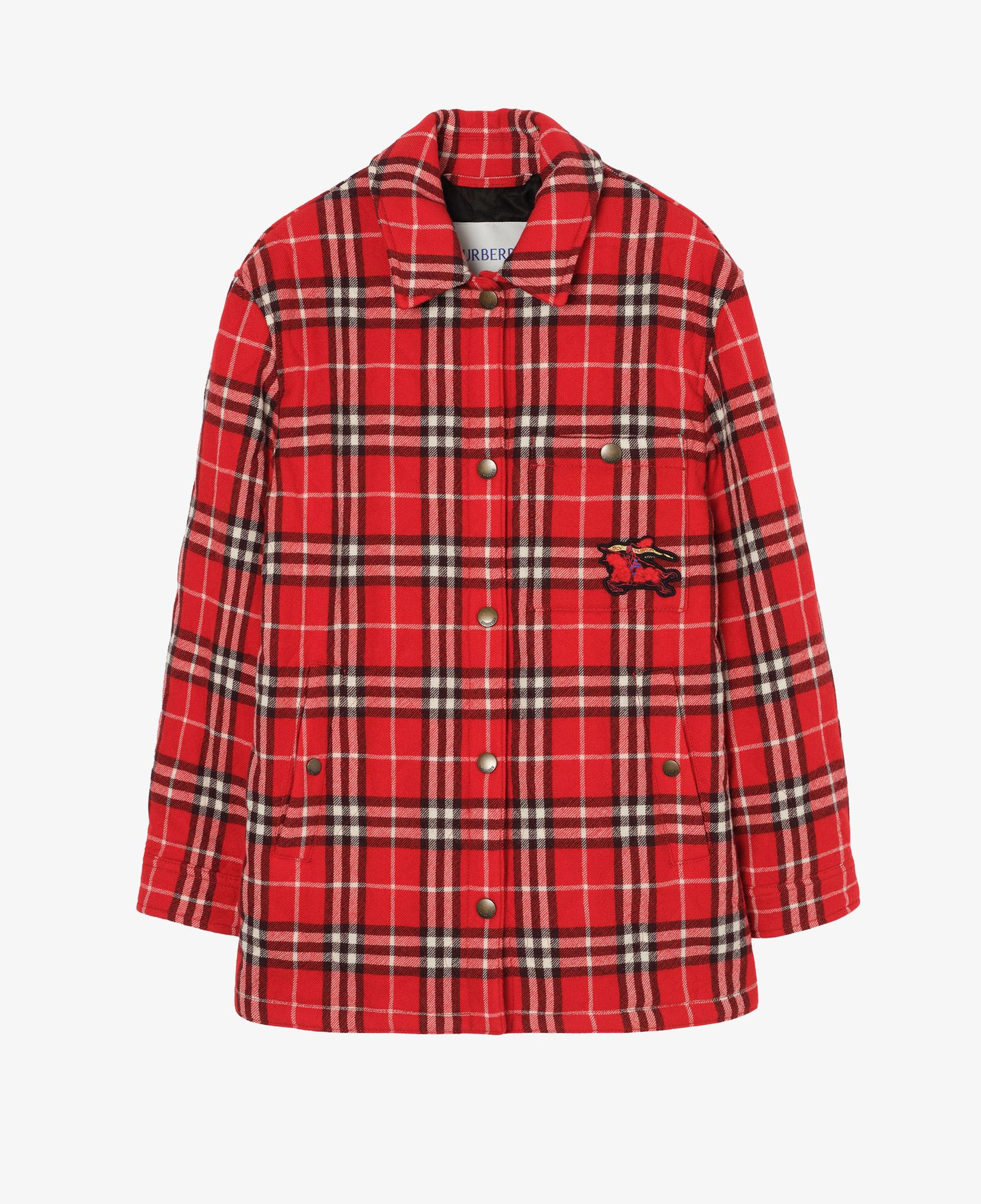 Burberry Vale Kadın Kırmızı Mont