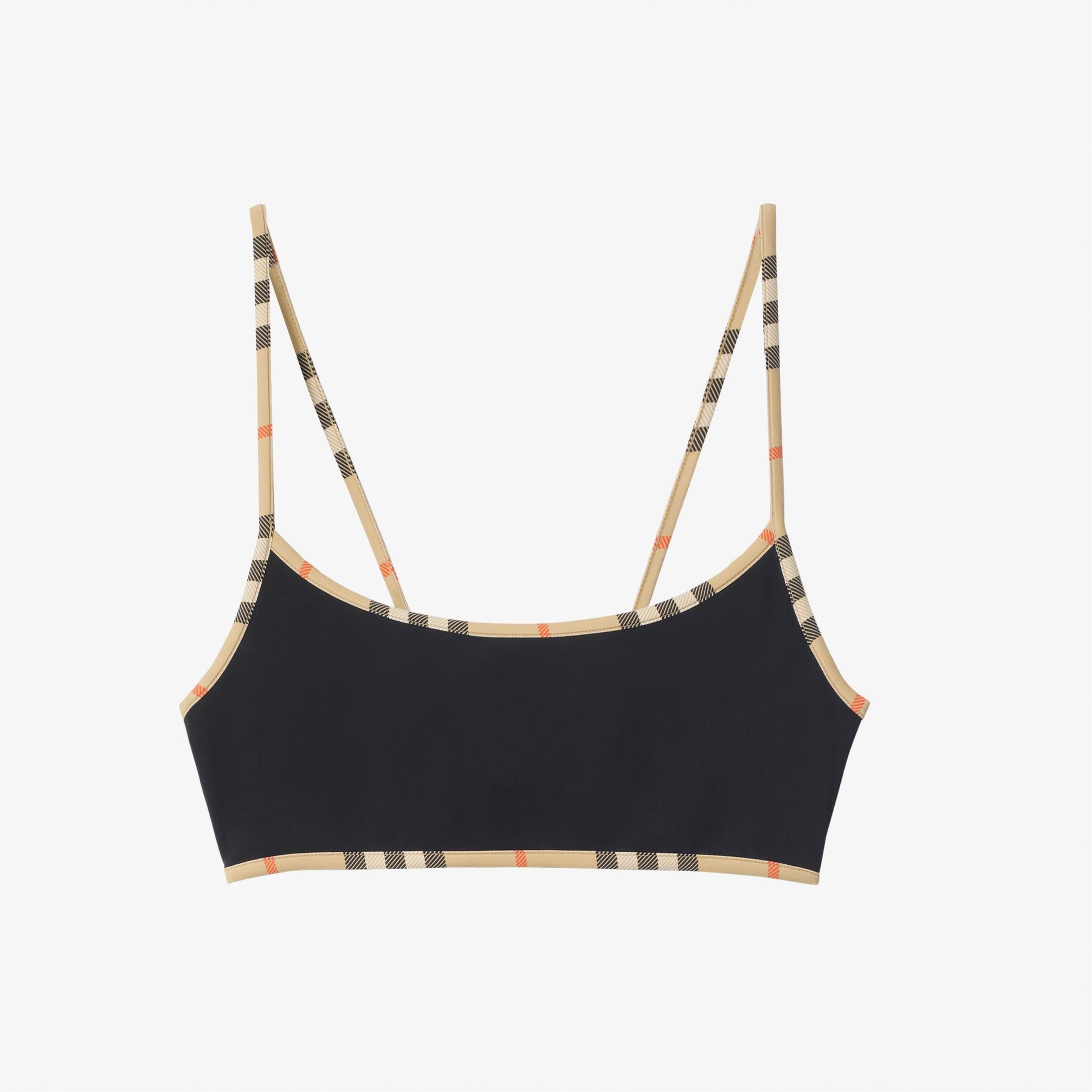 Burberry Starla Kadın Siyah Bikini Üstü