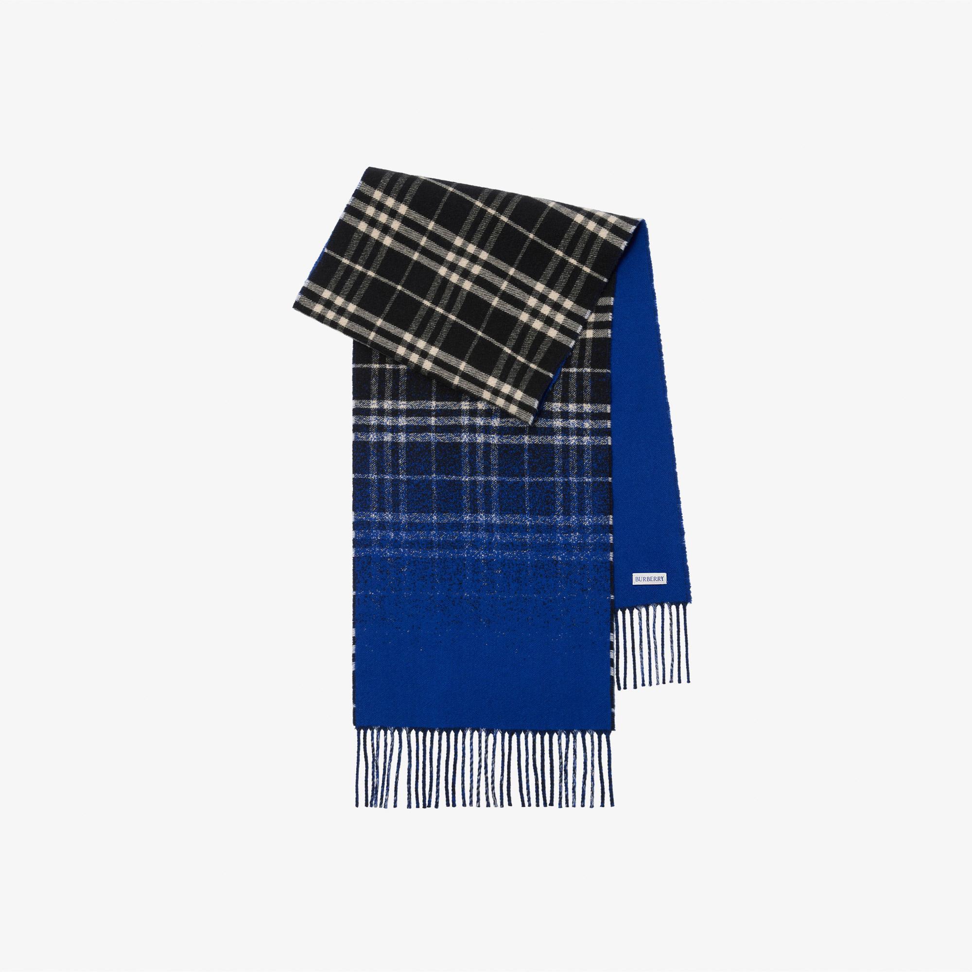 Burberry Gradıent Check Kadın Siyah Atkı