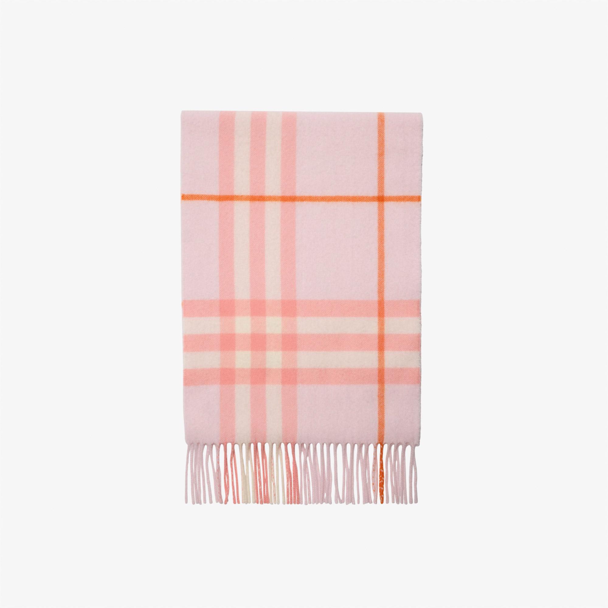 Burberry Gıant Check Kadın Pembe Atkı