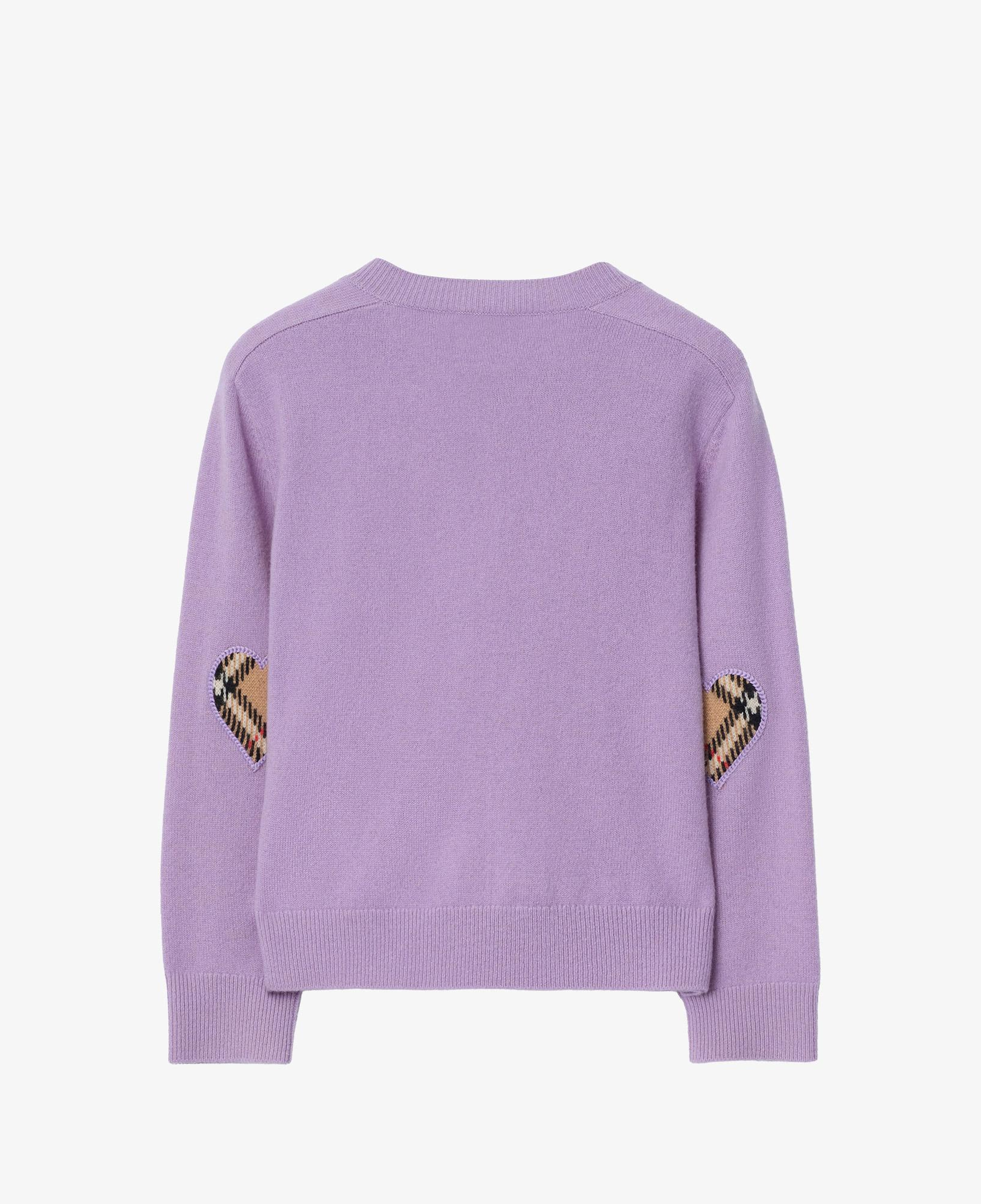 Burberry Ailsa Çocuk Mor Hırka