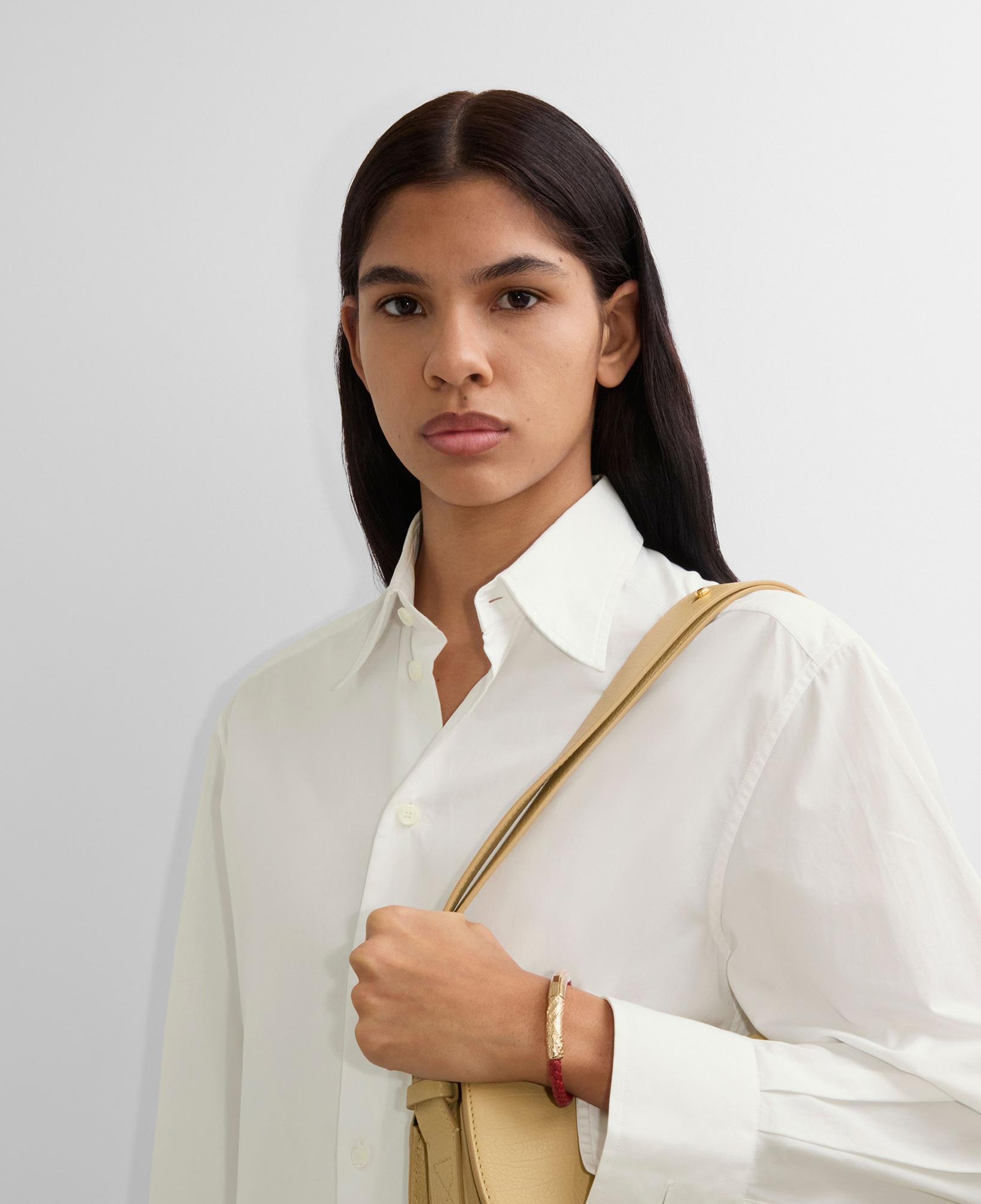 Burberry Bracelet Leather Kadın Altın Bileklik