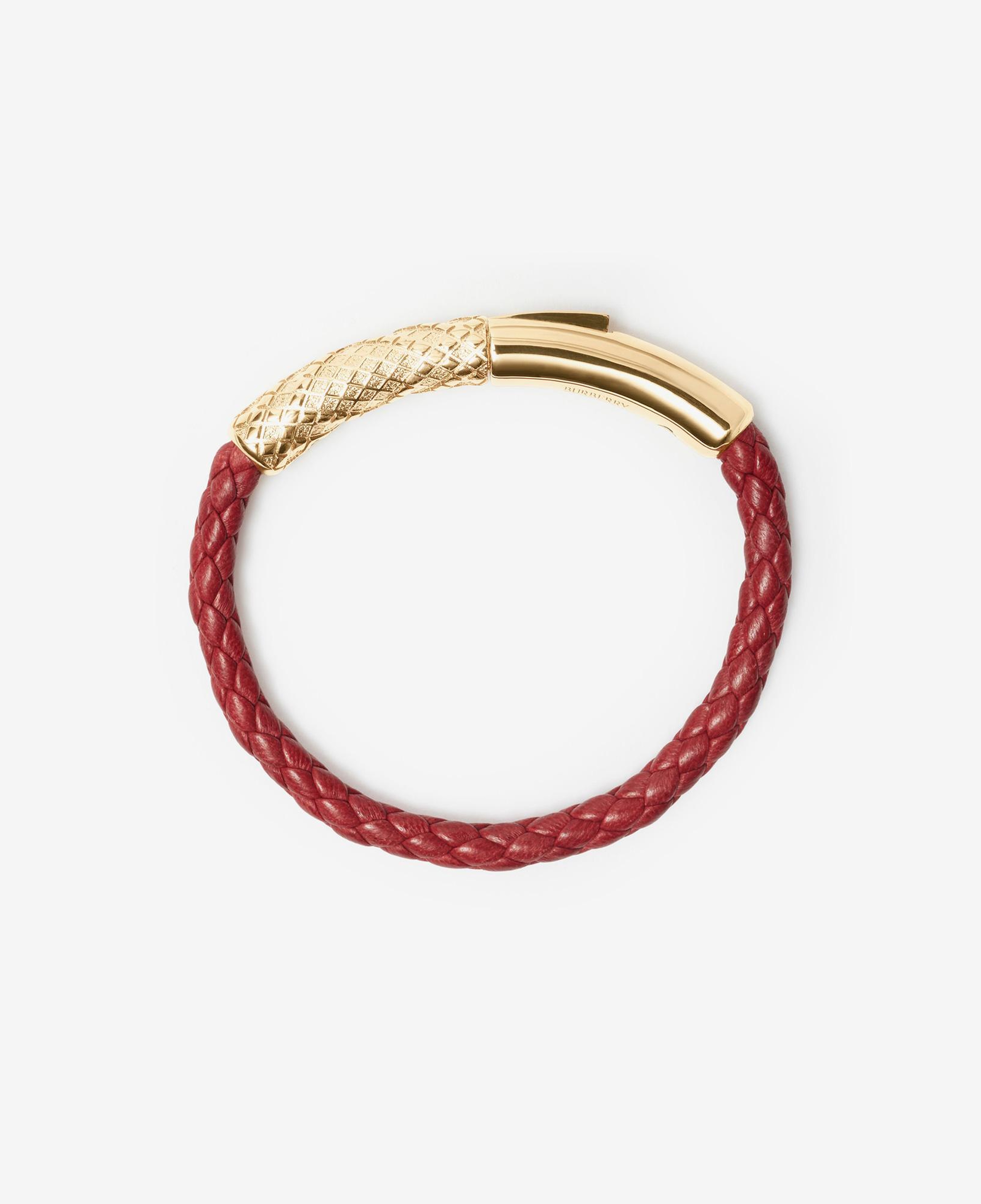 Burberry Bracelet Leather Kadın Altın Bileklik