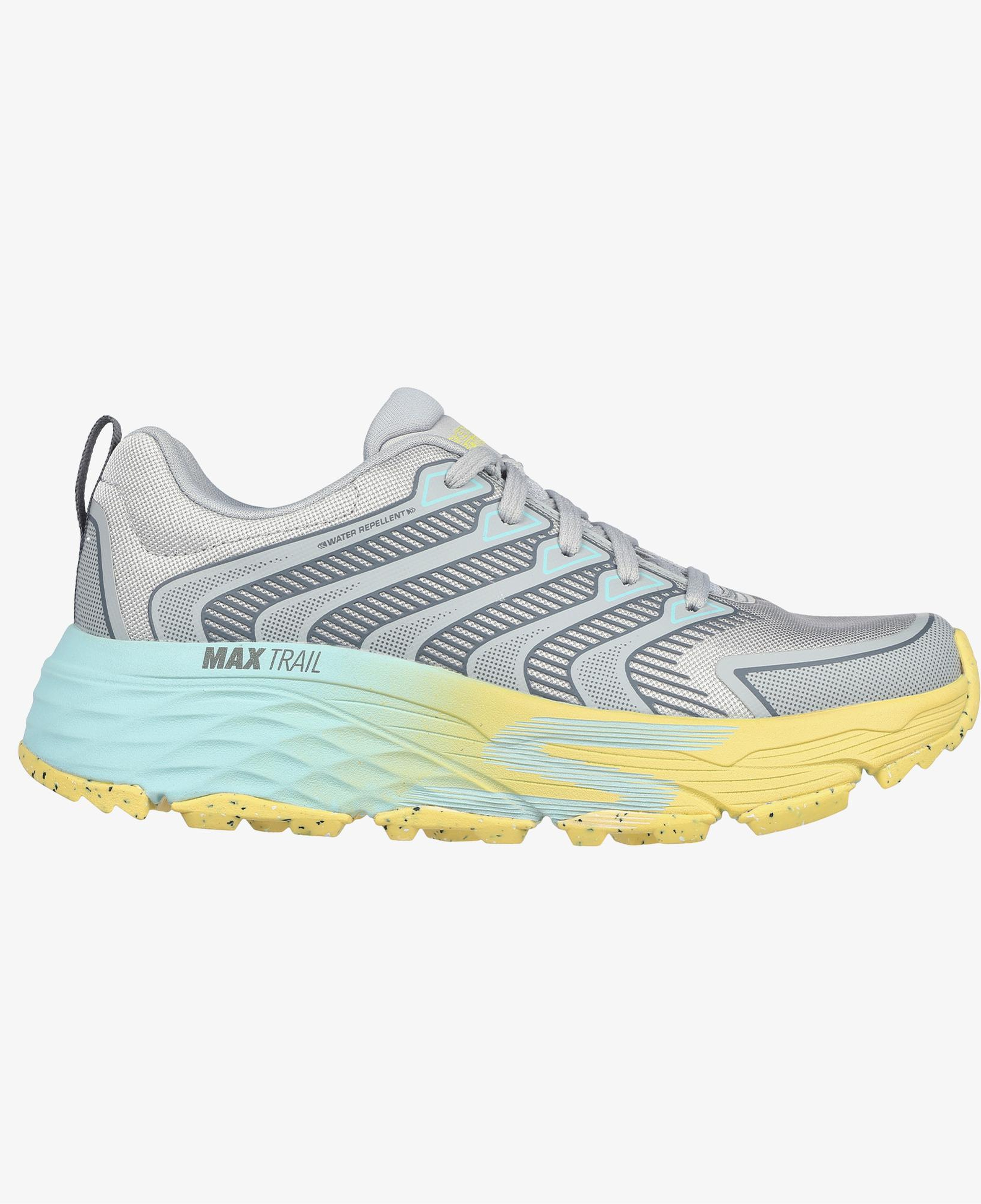 Skechers Max Cushioning Elite Trail Kadın Gri Outdoor Ayakkabı