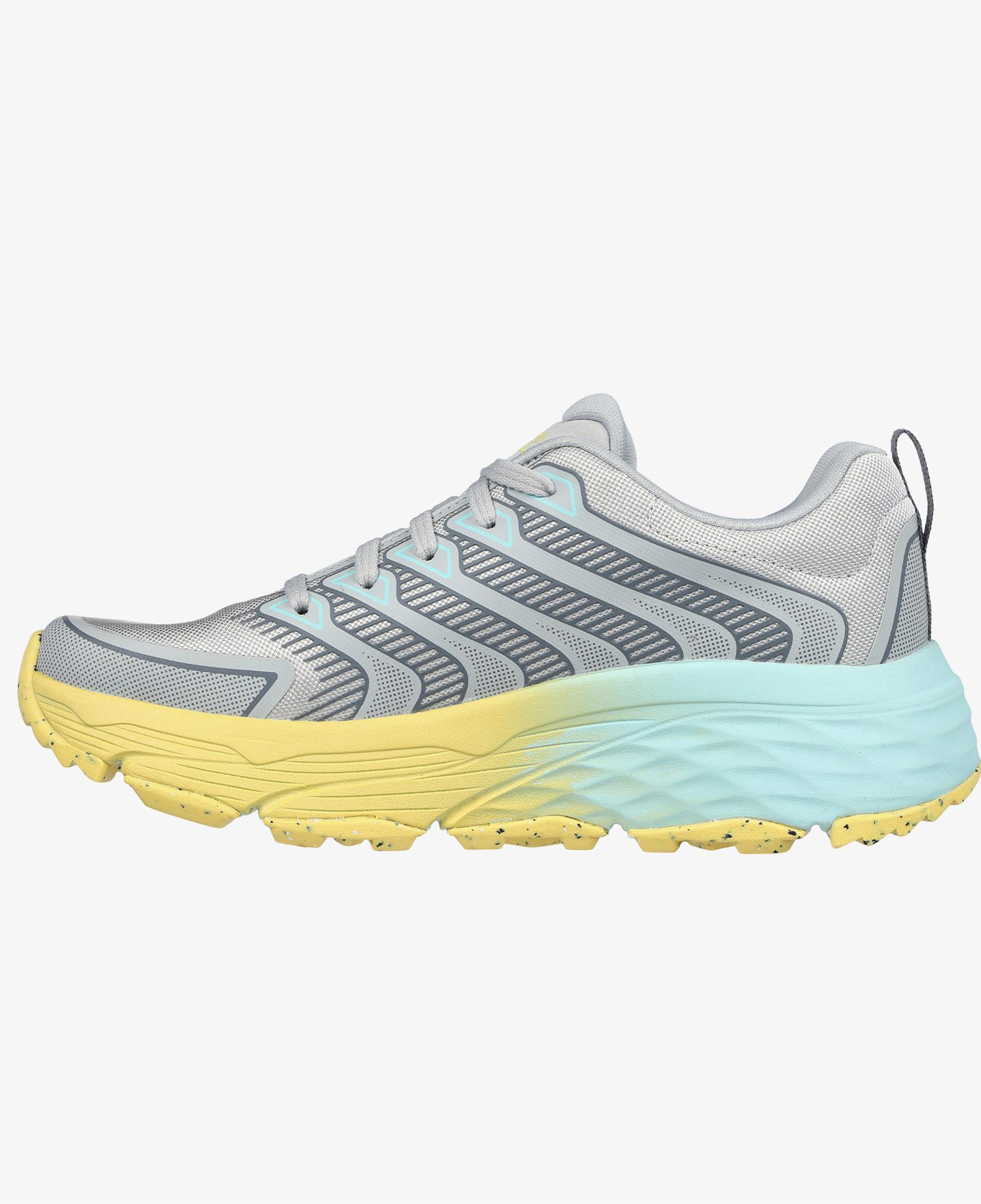 Skechers Max Cushioning Elite Trail Kadın Gri Outdoor Ayakkabı