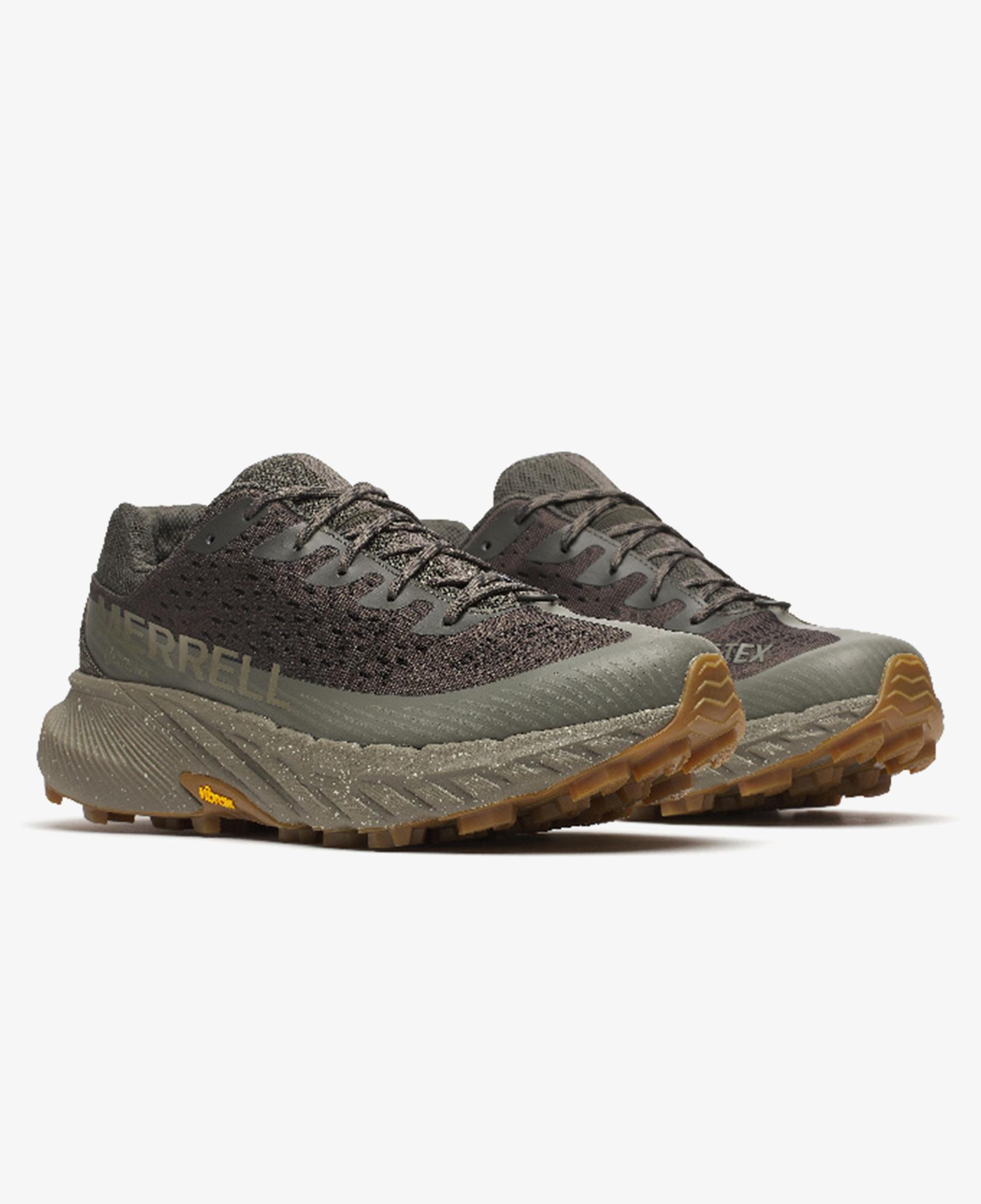 Merrell Agility Peak 5 Gore-Tex Erkek Gri Koşu Ayakkabısı