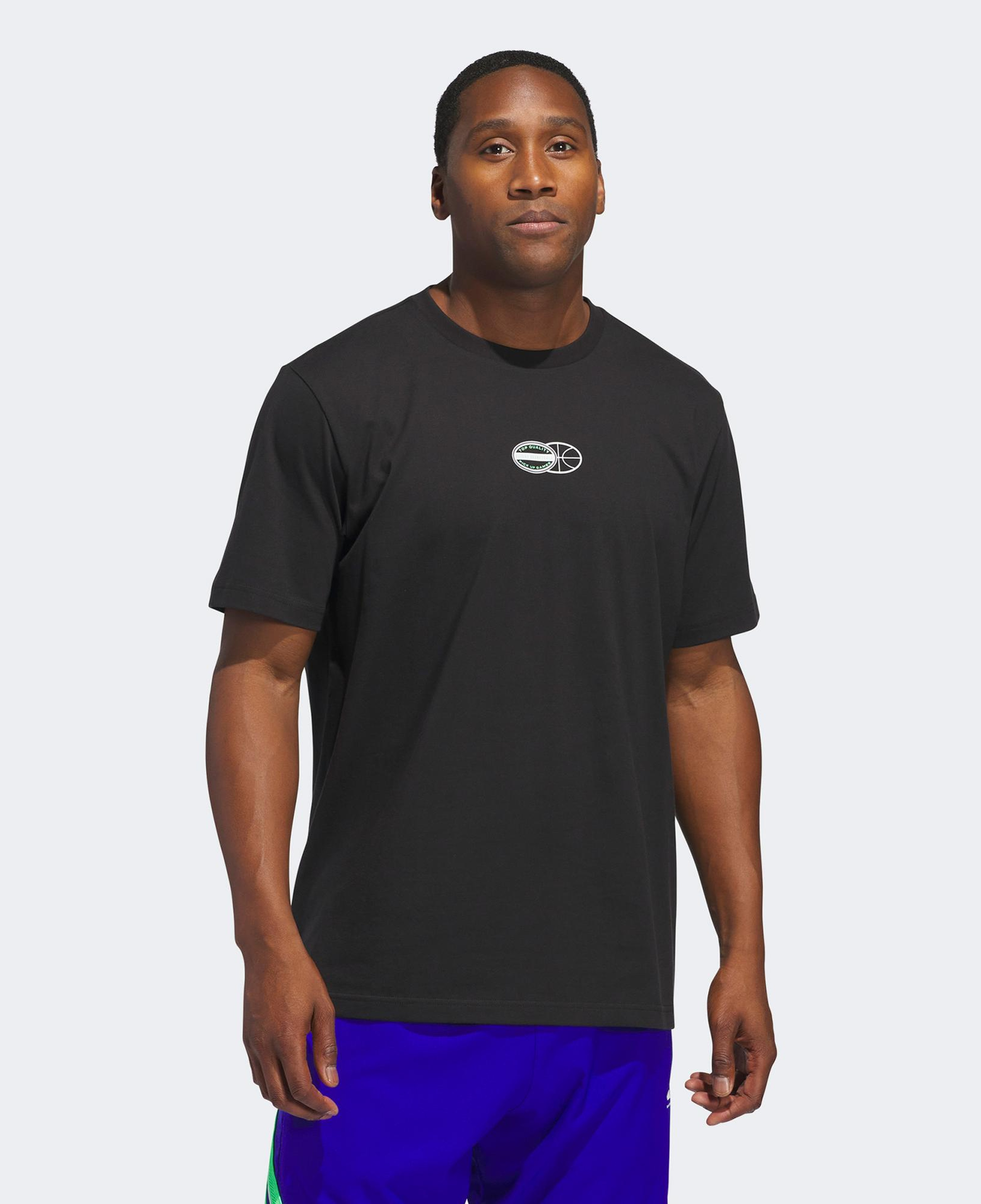 adidas Sum Novelty T 1 Erkek Siyah T-Shirt
