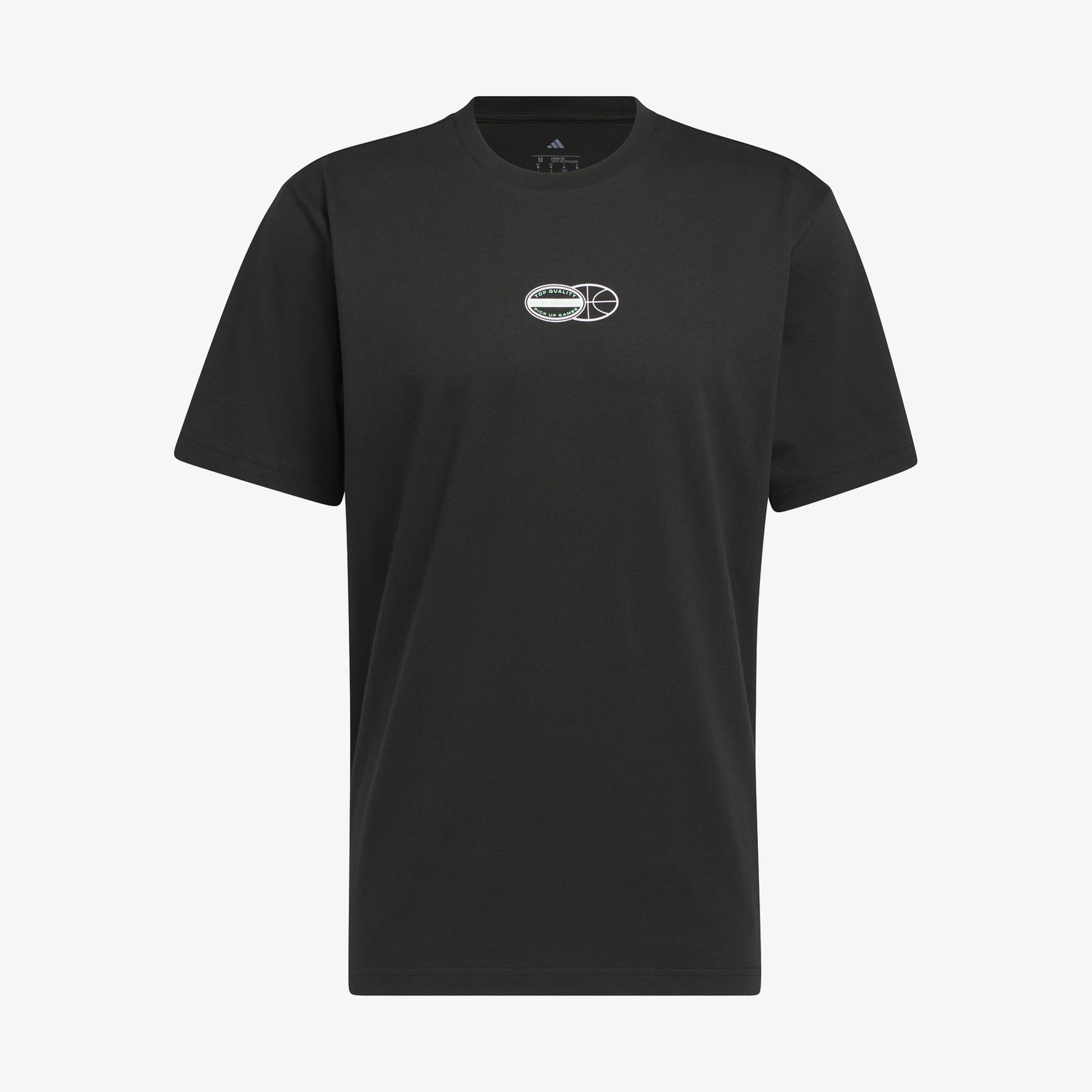 adidas Sum Novelty T 1 Erkek Siyah T-Shirt