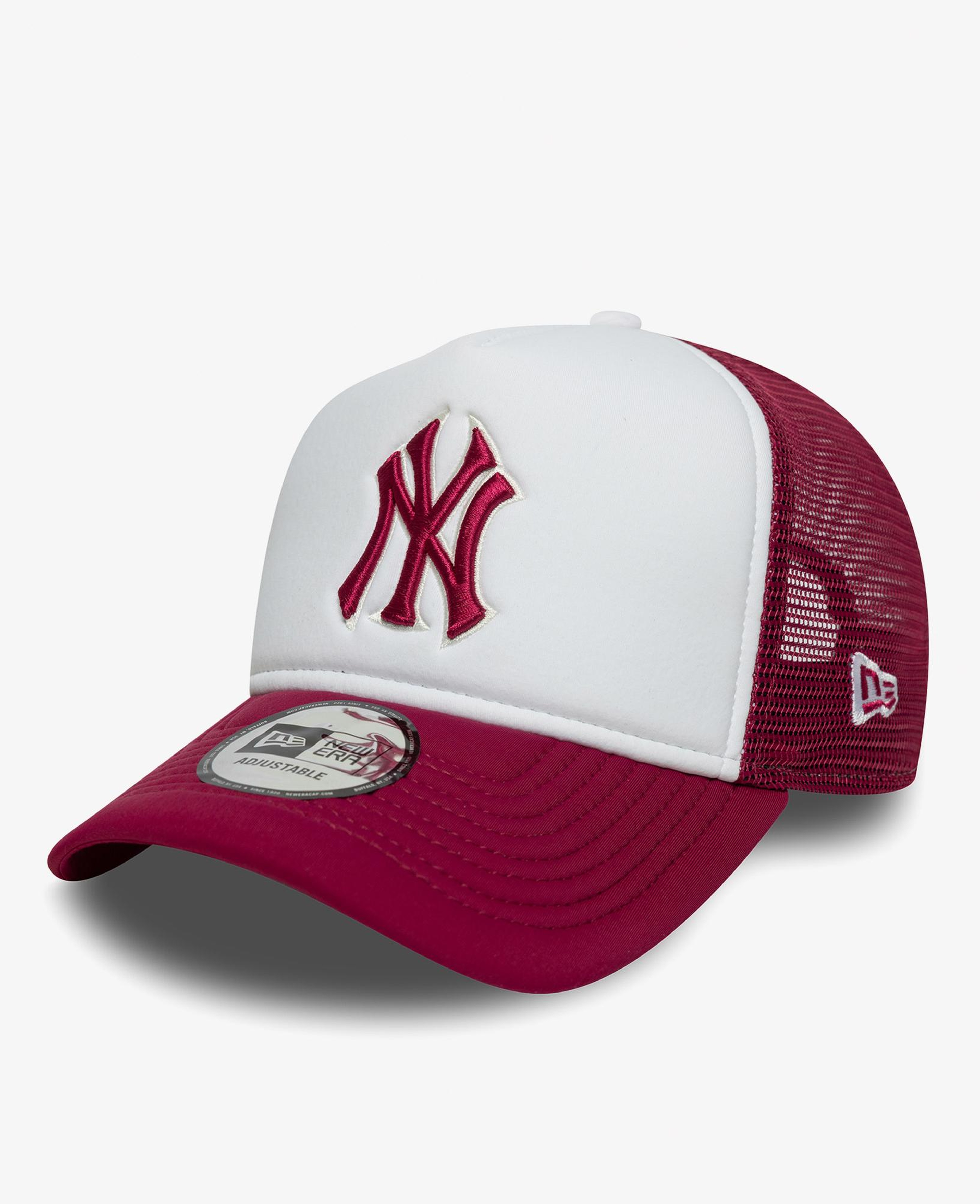 New Era Mlb World Series New York Yankees Unisex Beyaz/Kırmızı Şapka