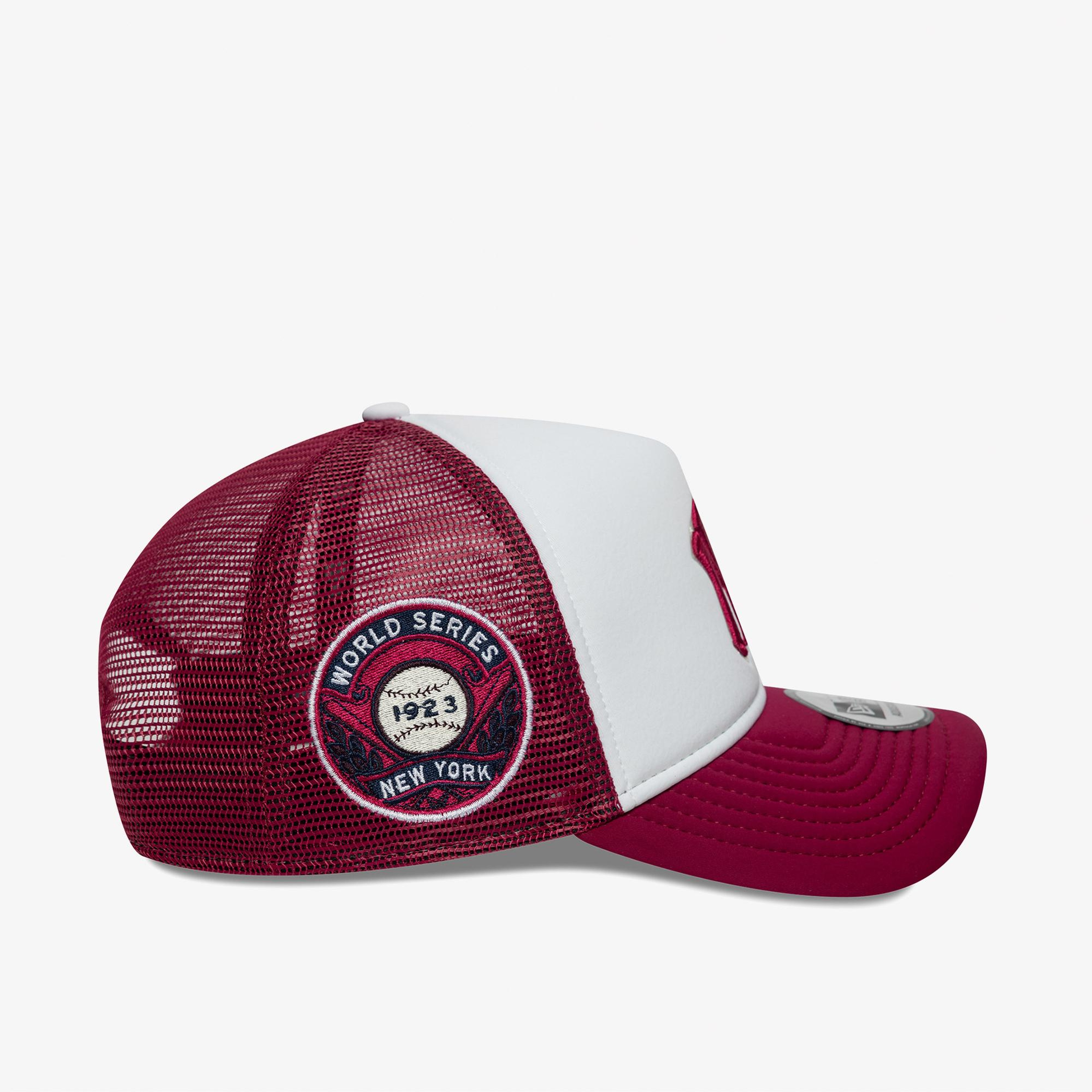 New Era Mlb World Series New York Yankees Unisex Beyaz/Kırmızı Şapka