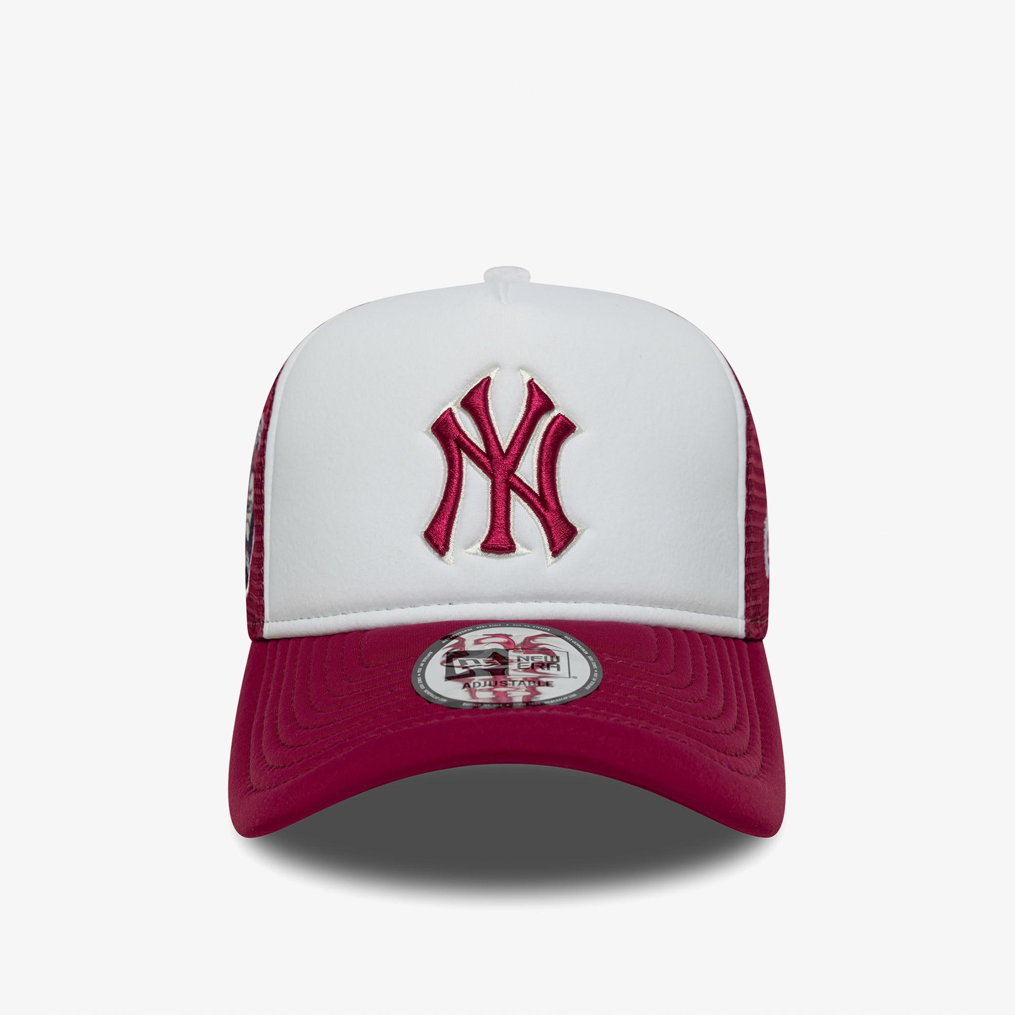 New Era Mlb World Series New York Yankees Unisex Beyaz/Kırmızı Şapka