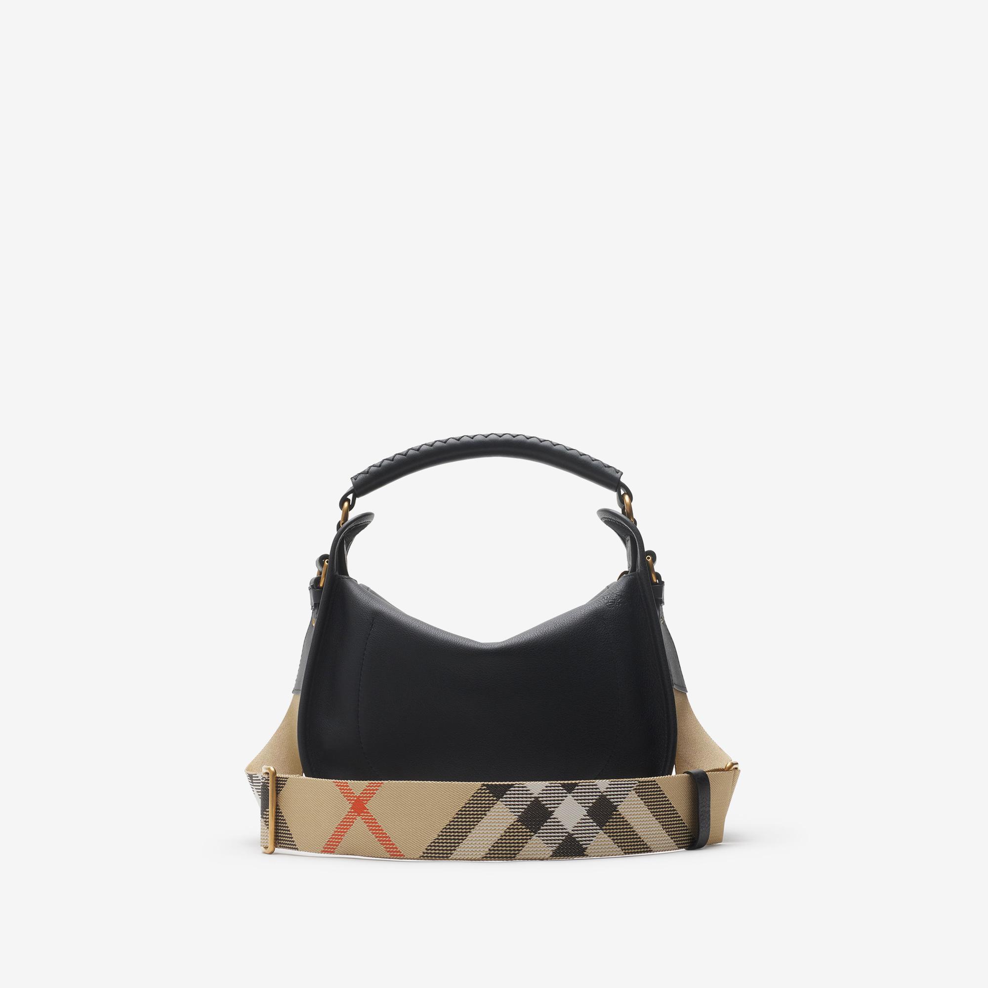 Burberry Small Clip Messenger Kadın Siyah Postacı Çantası