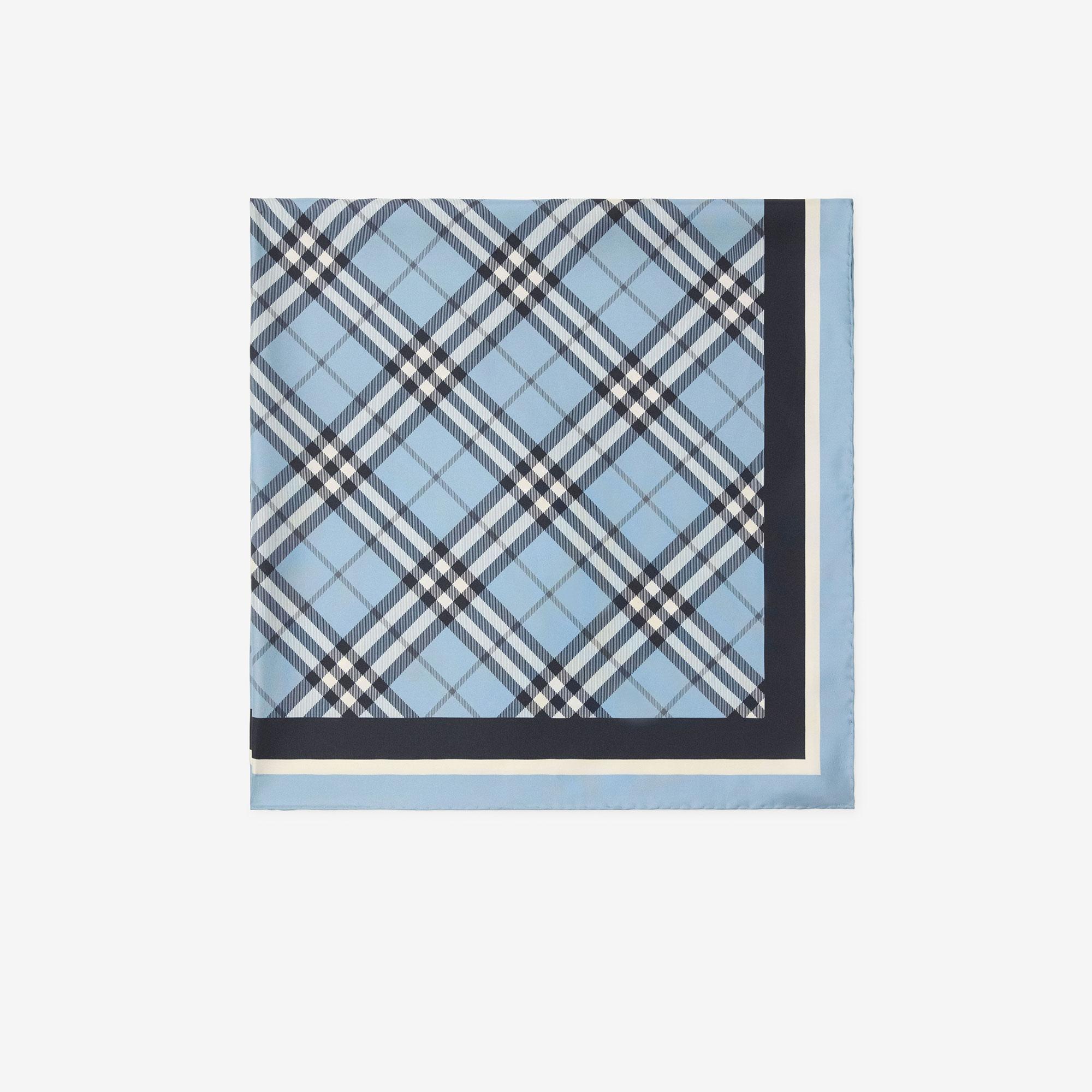 Burberry Kadın Mavi Eşarp