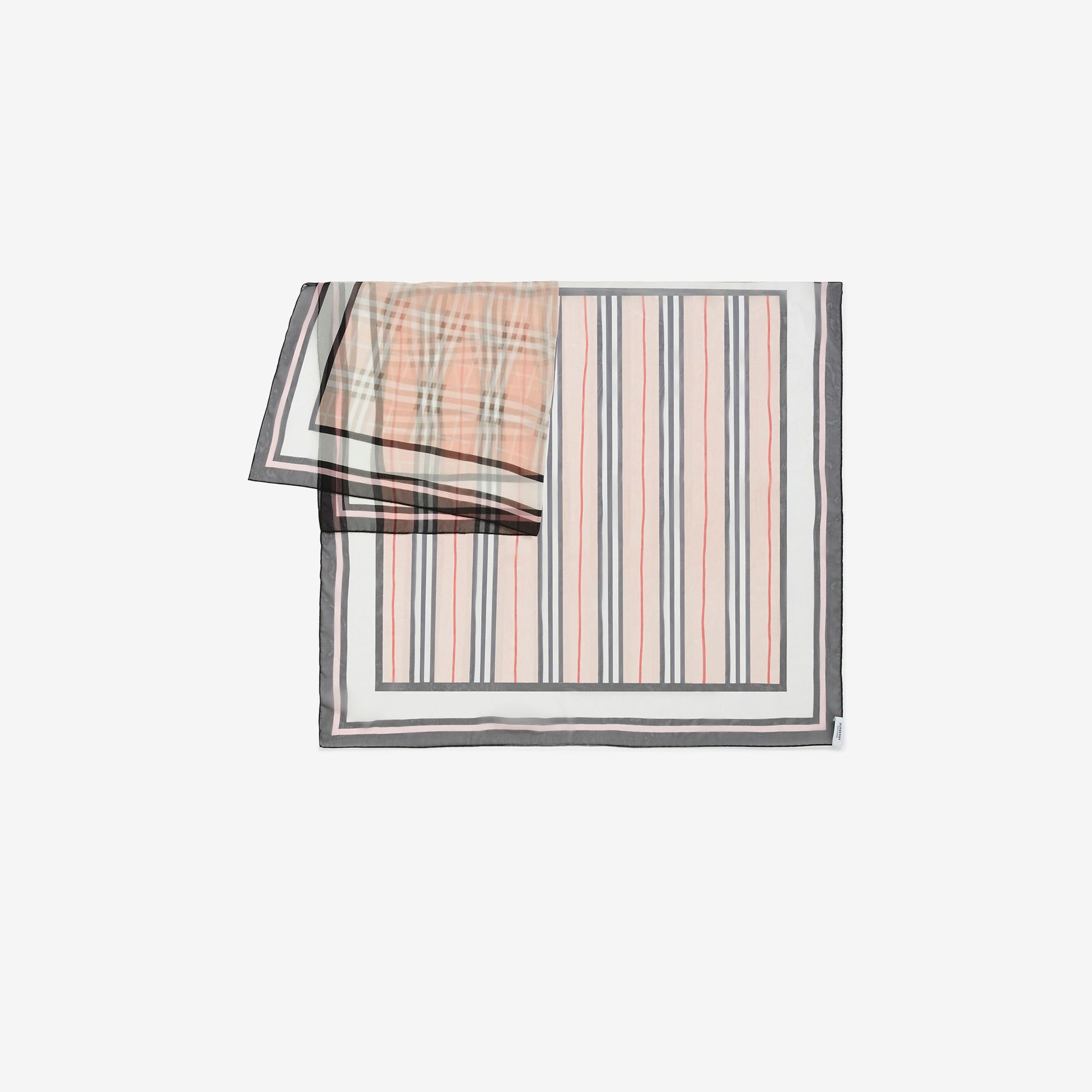 Burberry Montage Silk Kadın Pembe Şal
