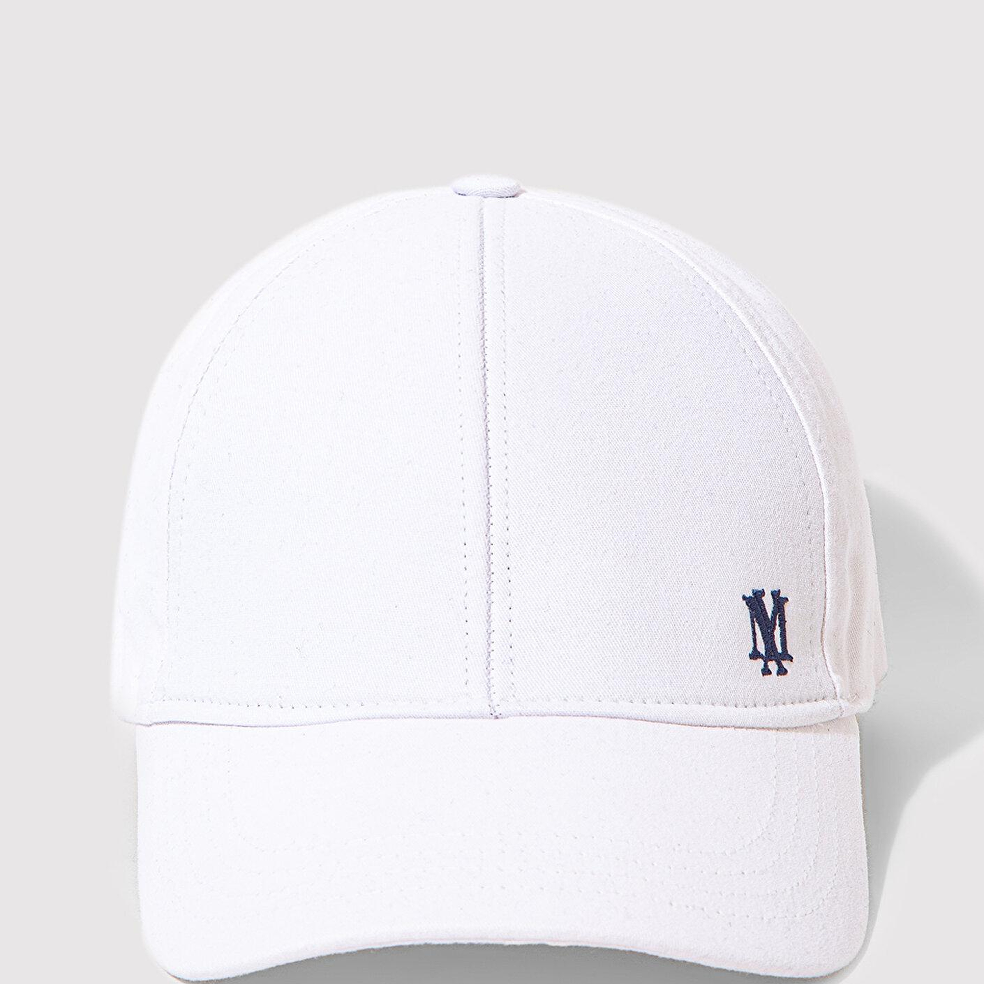 Mavi Mühür Logo Nakışlı Beyaz Şapka 0911882-620