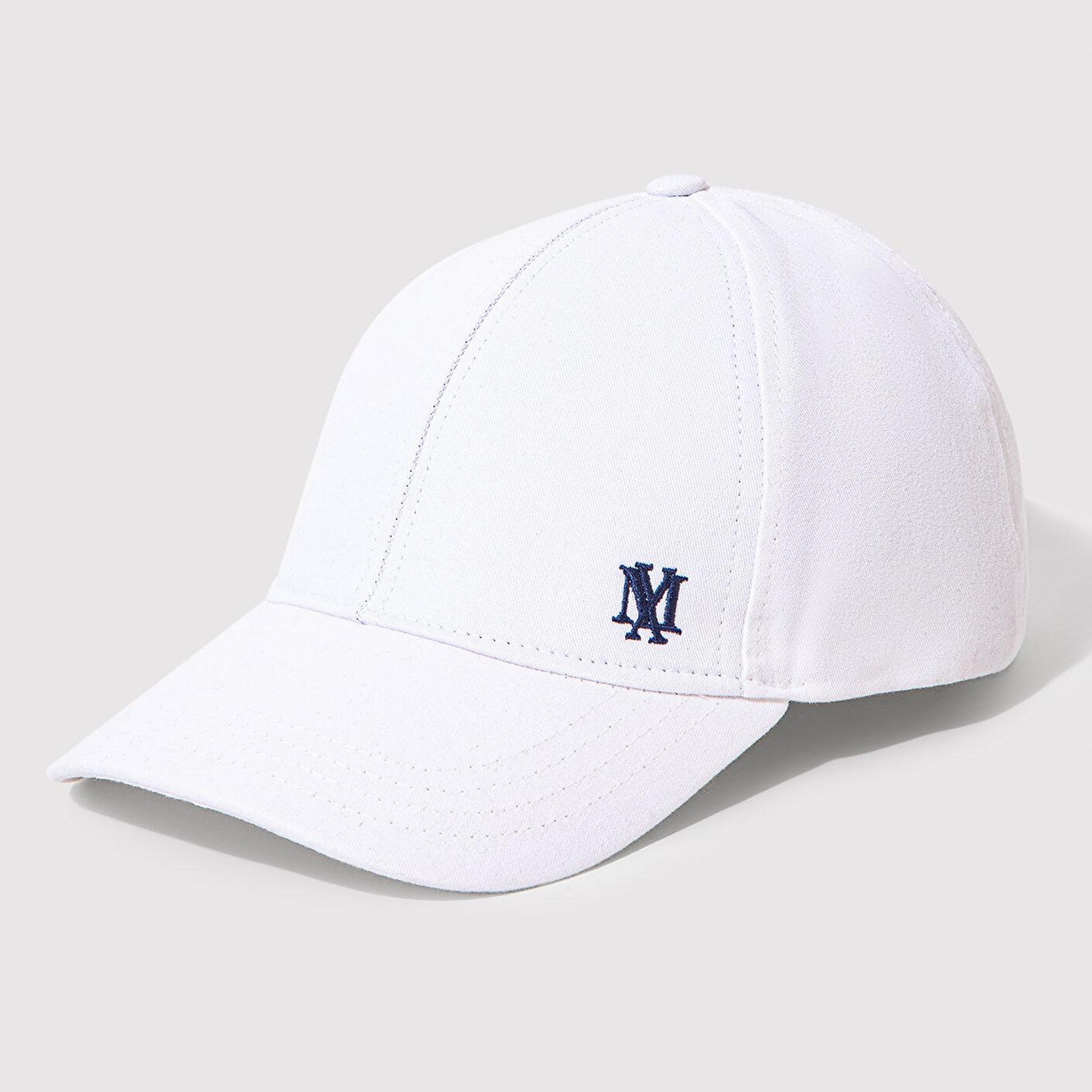 Mavi Mühür Logo Nakışlı Beyaz Şapka 0911882-620