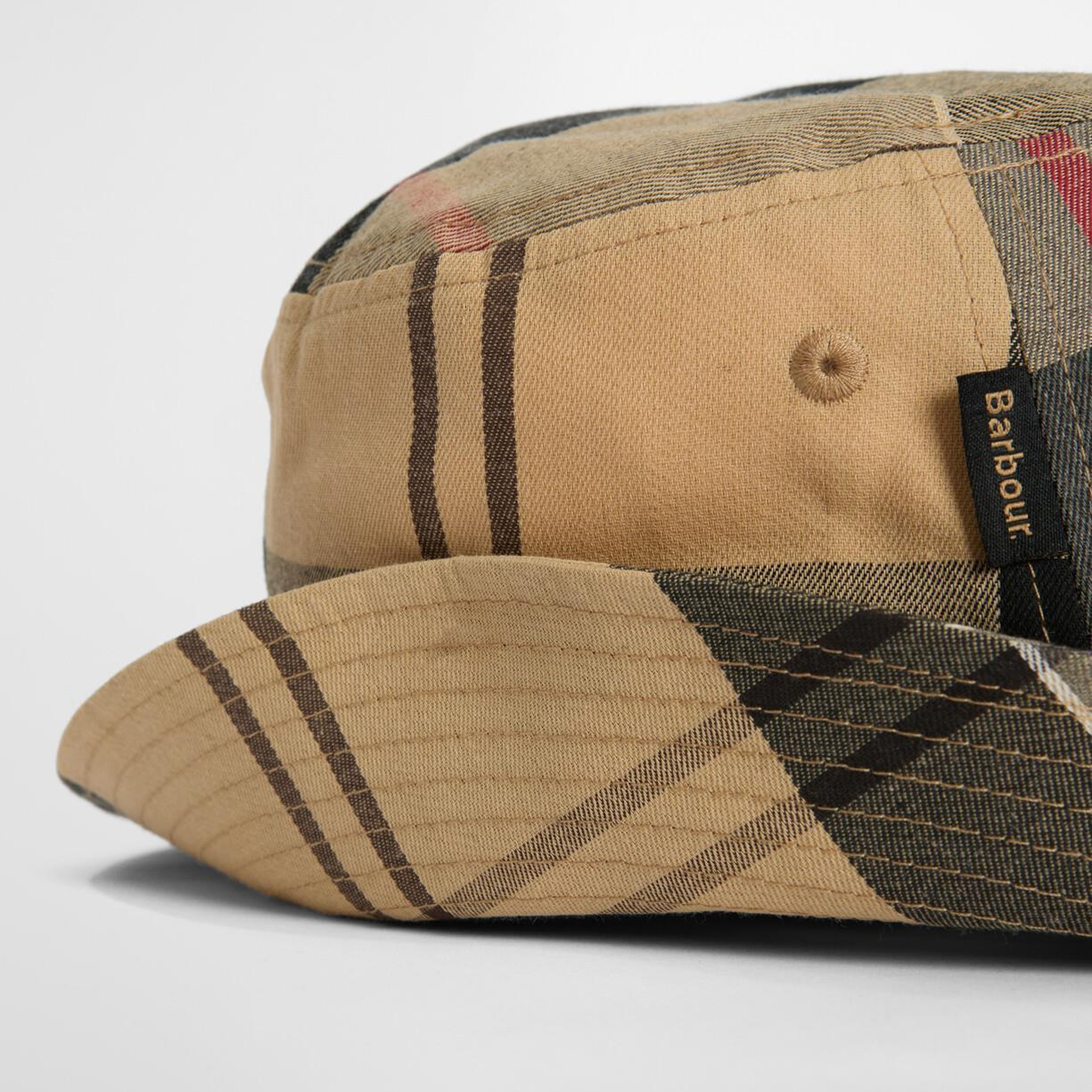 Barbour Telfield Tartan Bucket Şapka