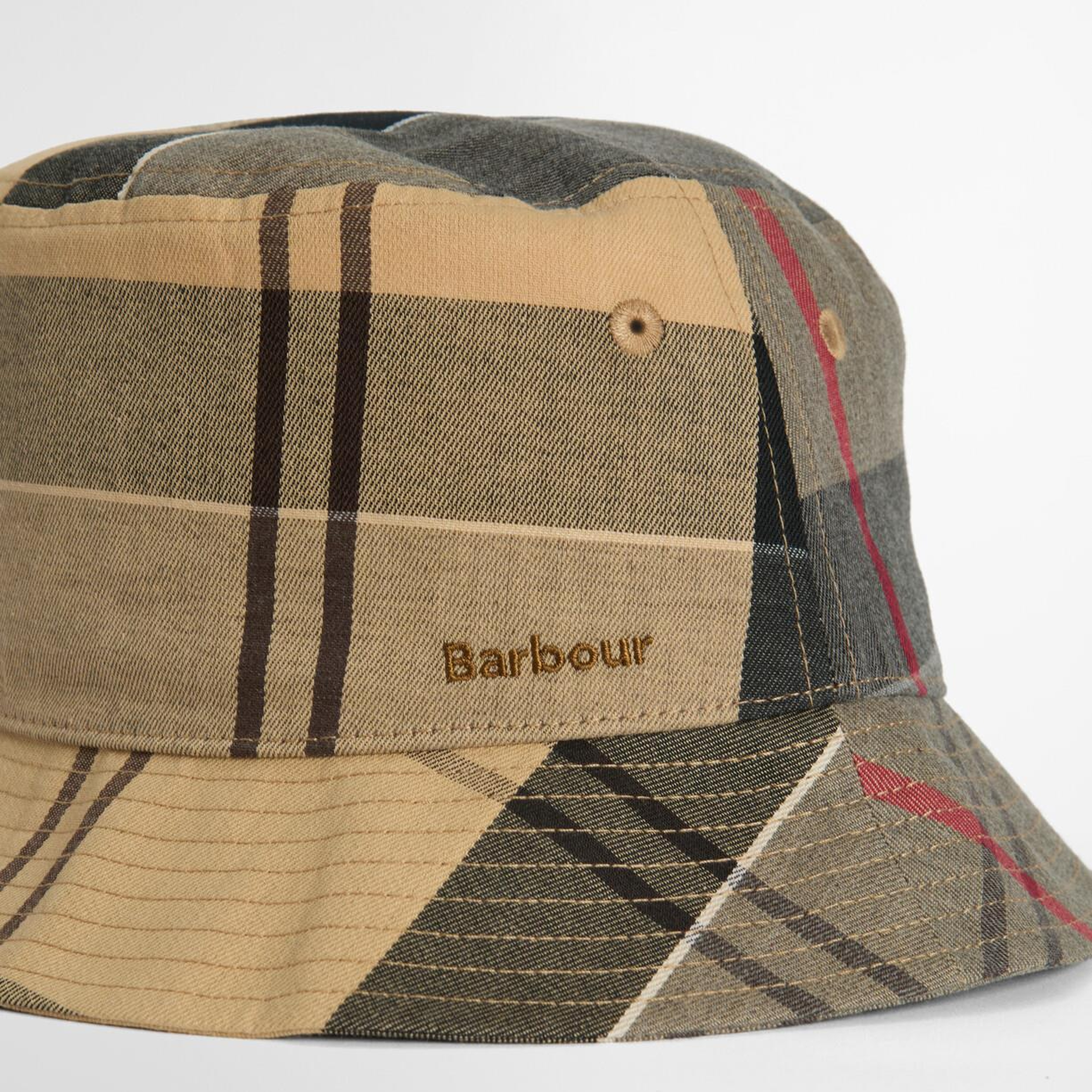 Barbour Telfield Tartan Bucket Şapka