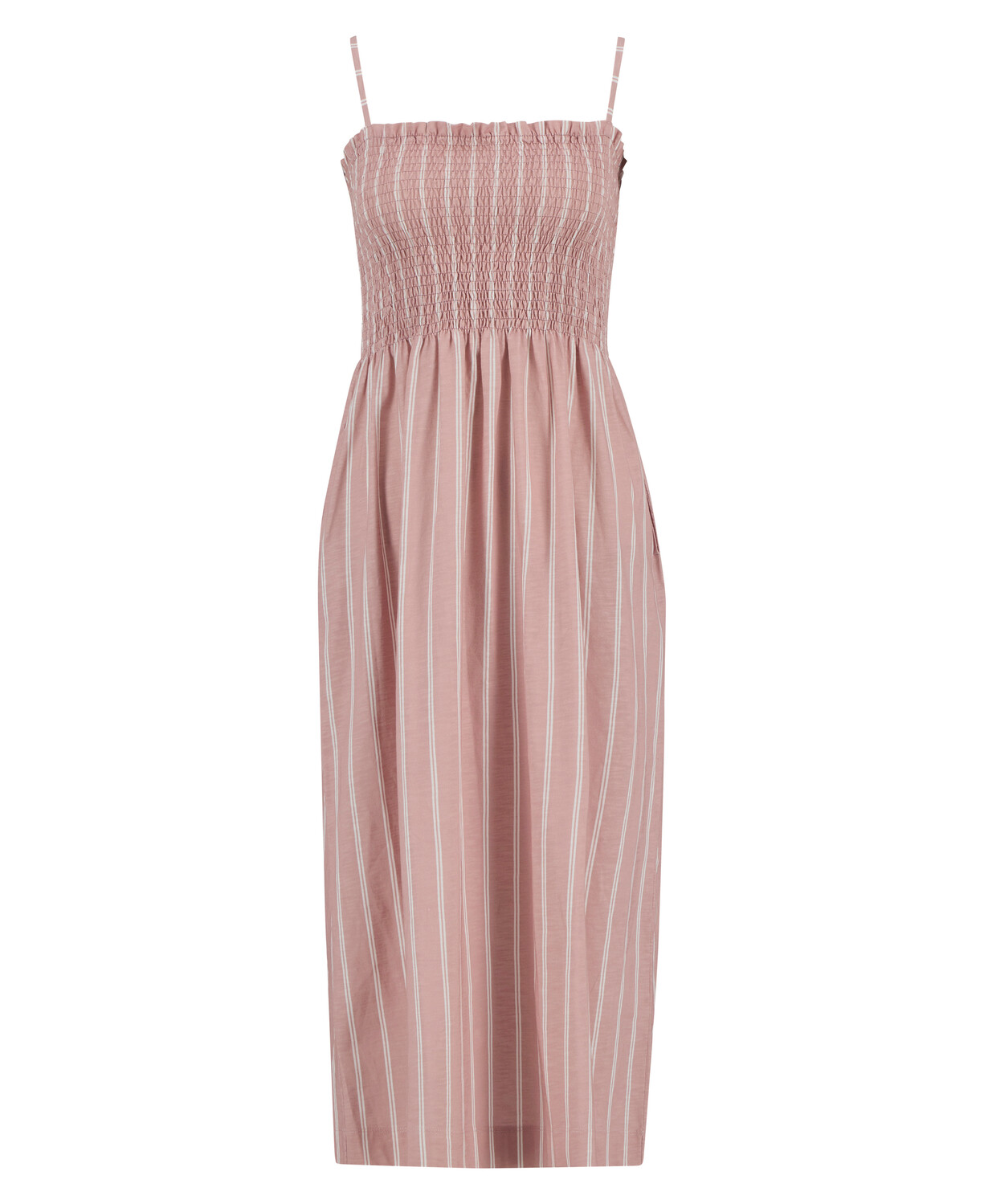 Barbour Madeline Midi Elbise