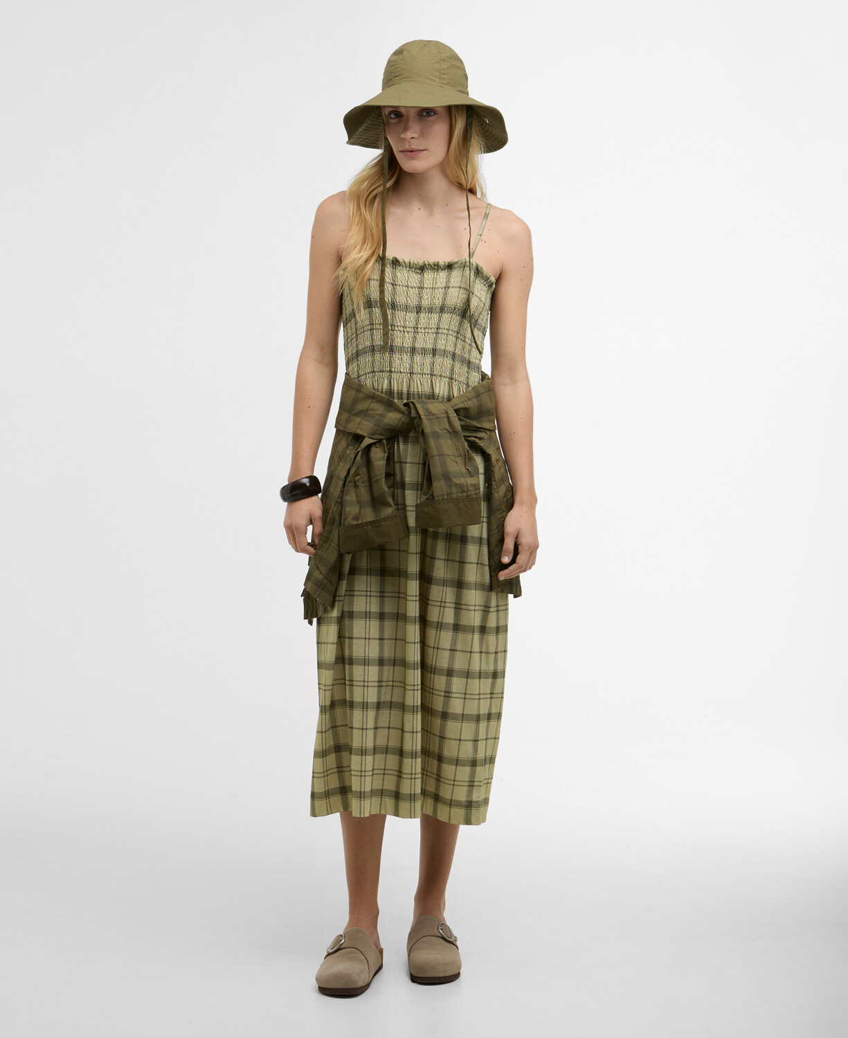 Barbour Orla Midi Elbise