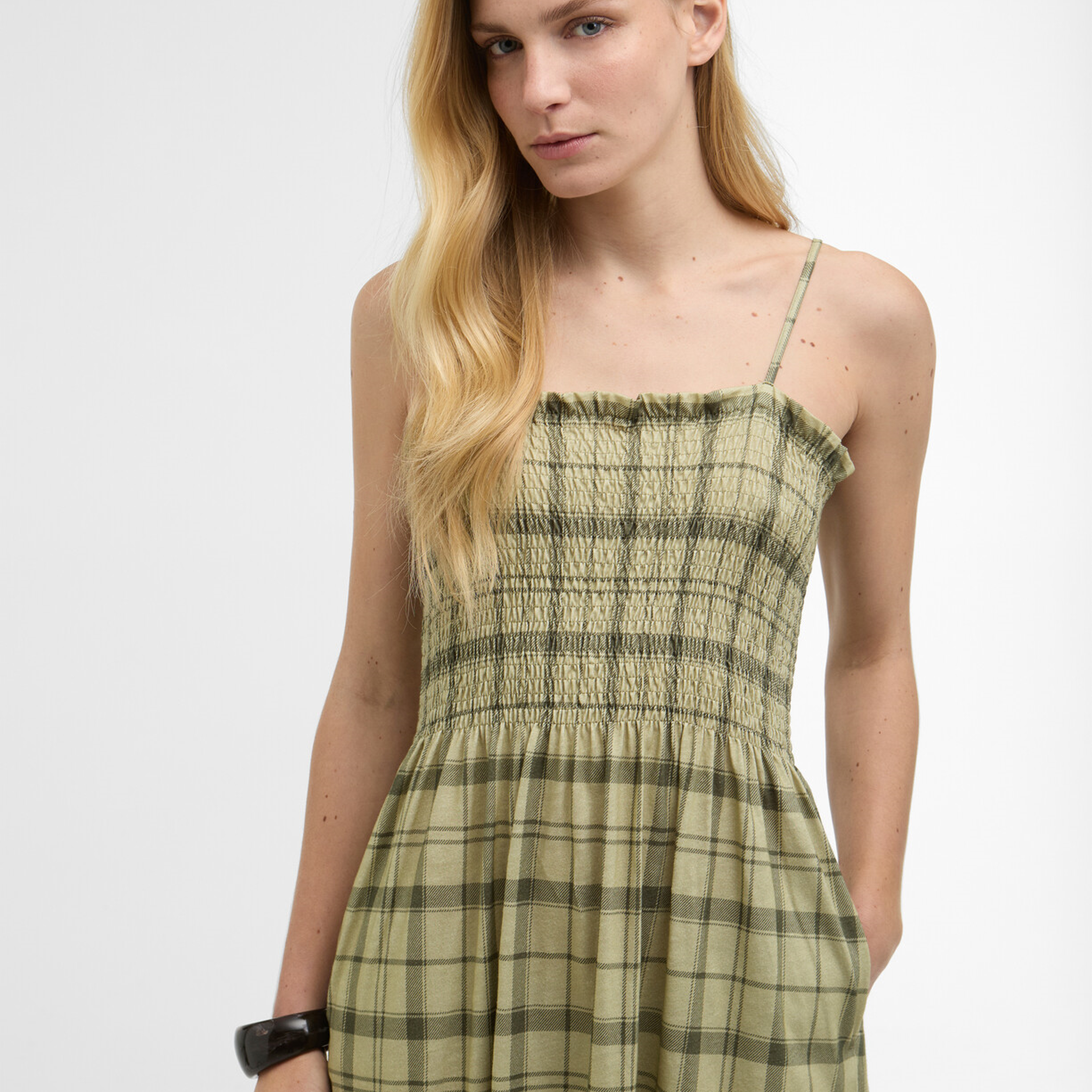 Barbour Orla Midi Elbise