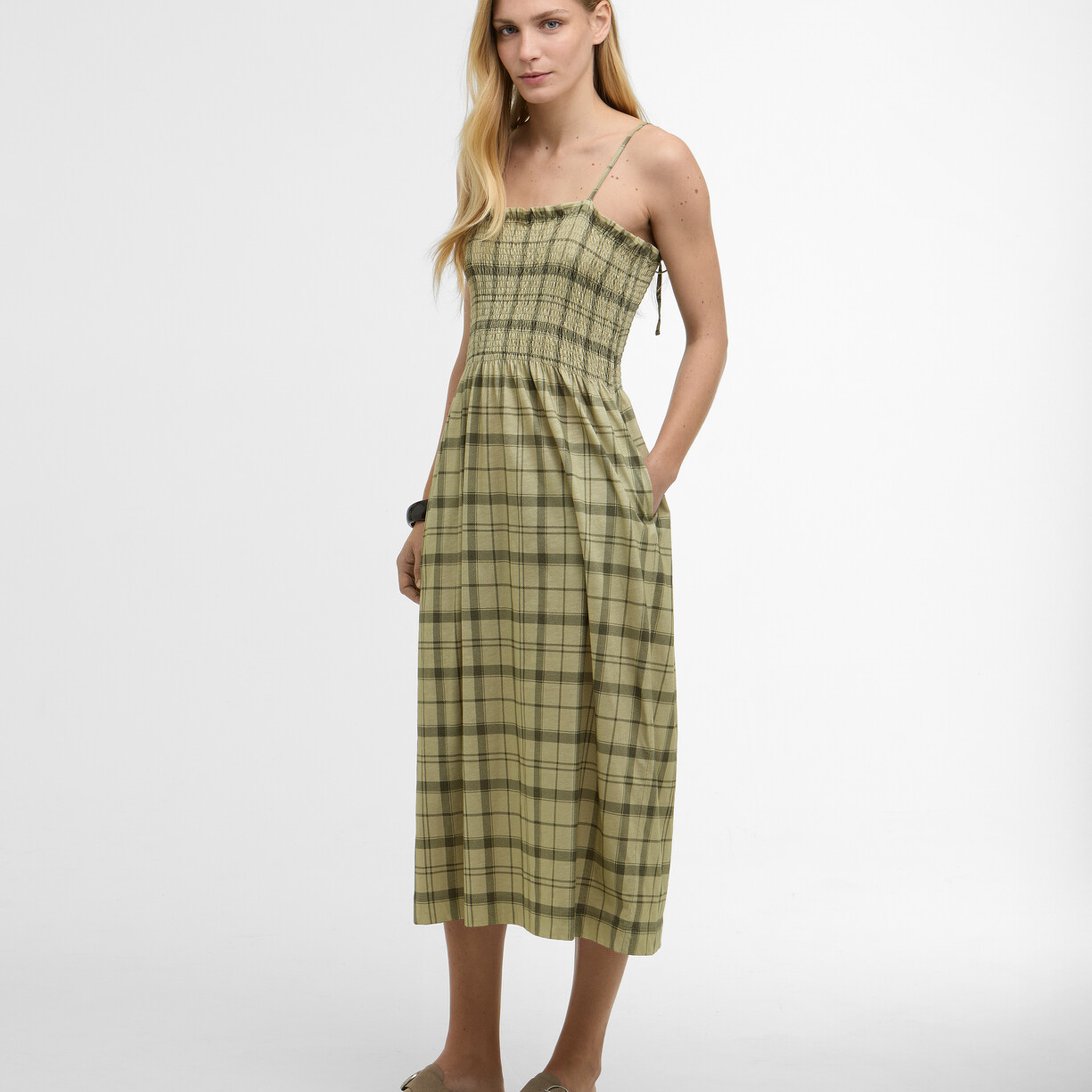 Barbour Orla Midi Elbise