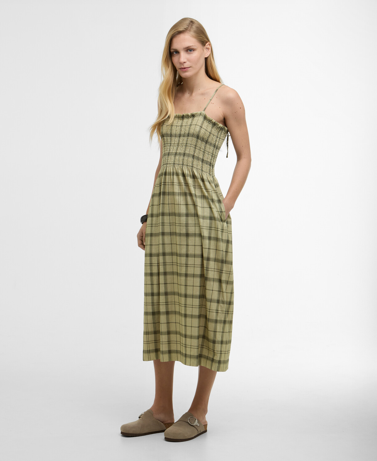 Barbour Orla Midi Elbise