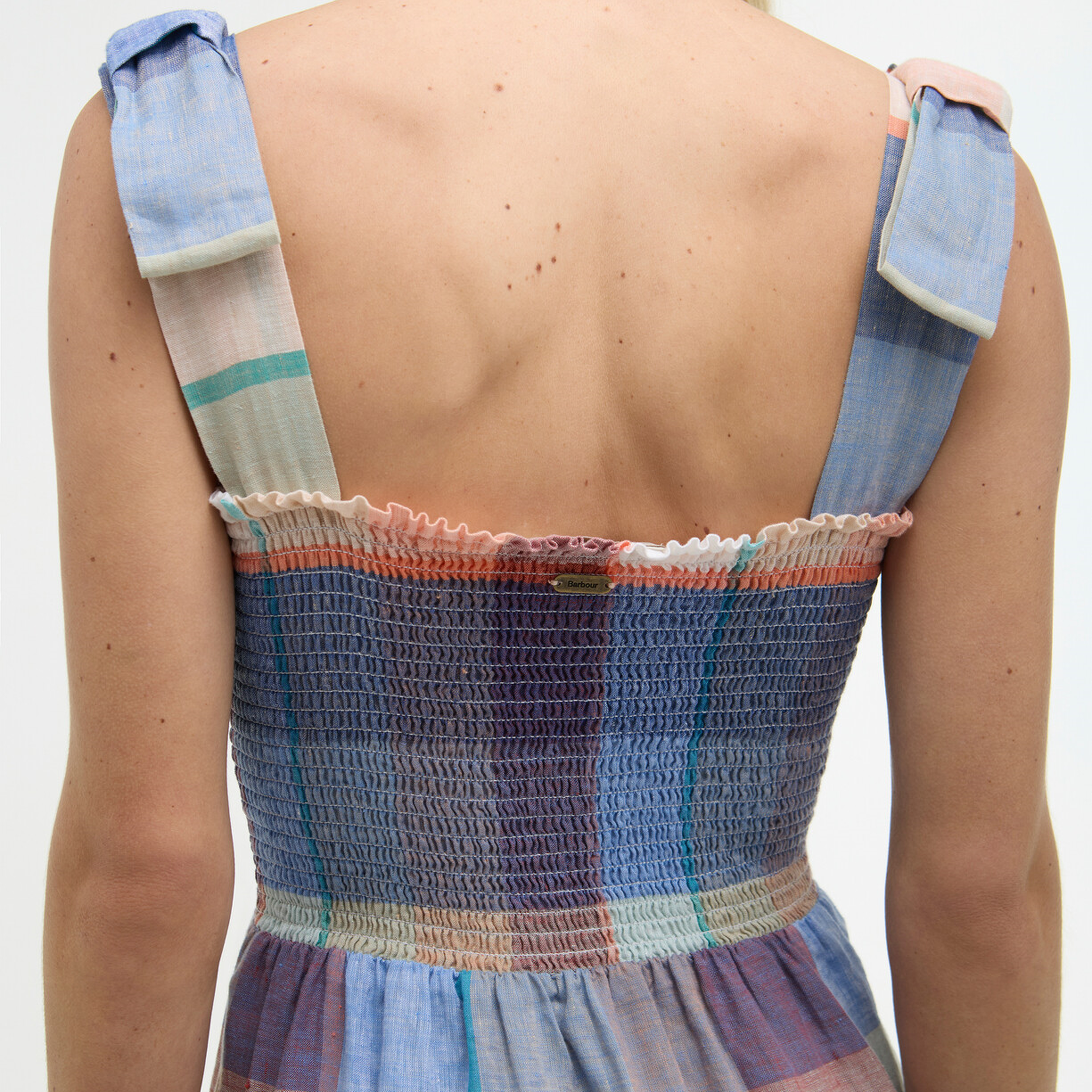 Barbour Amelie Midi Elbise