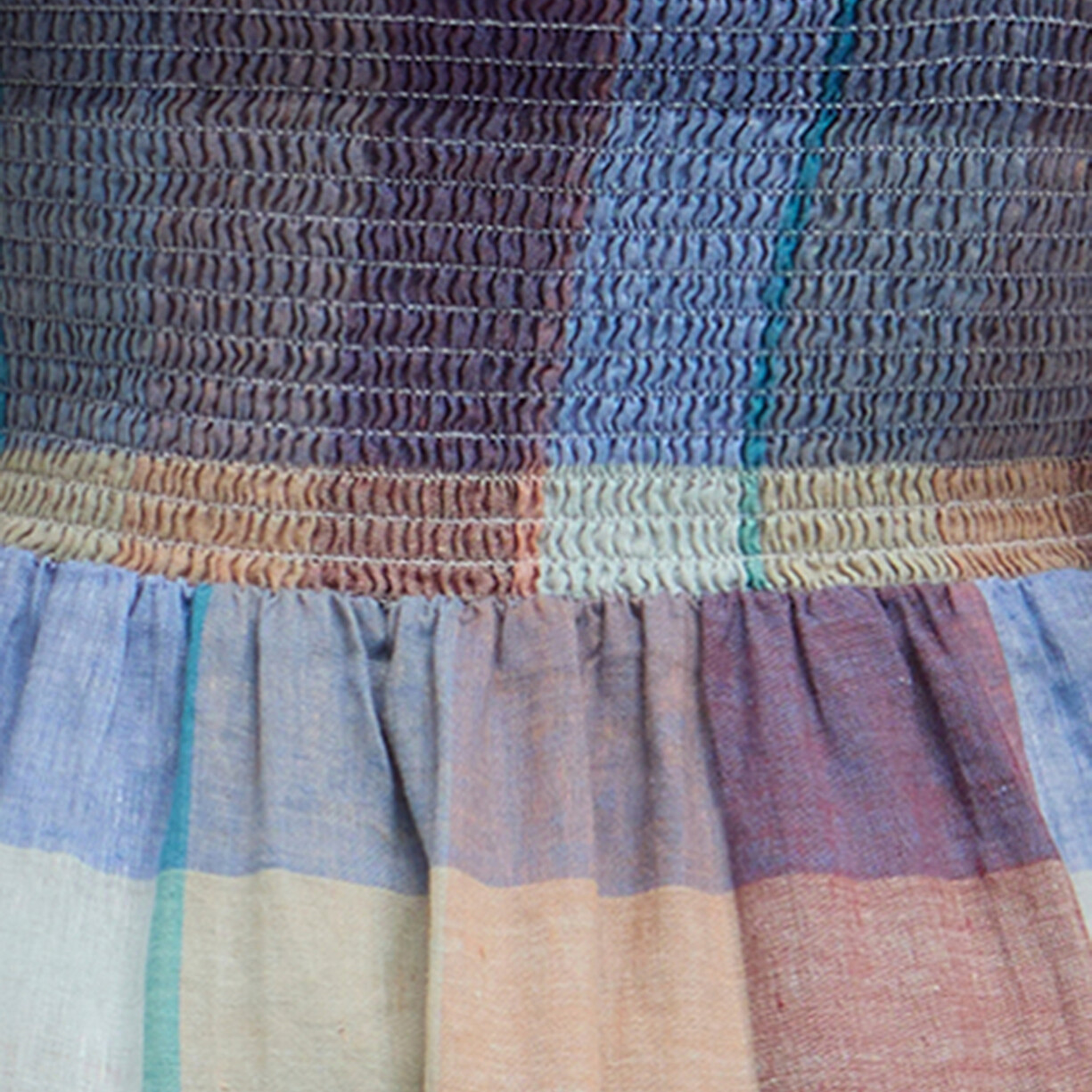 Barbour Amelie Midi Elbise