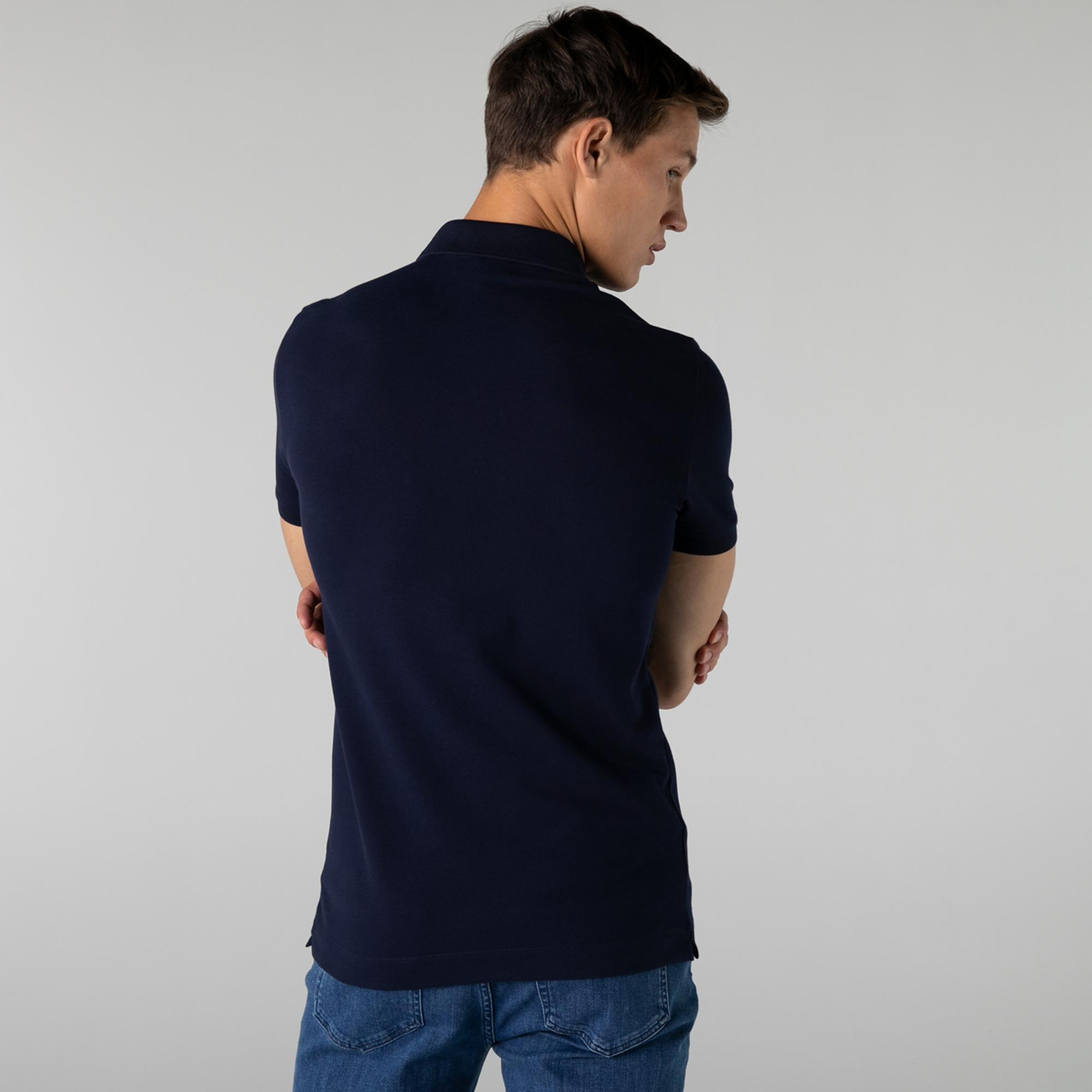 Lacoste Paris Erkek Regular Fit Lacivert Polo