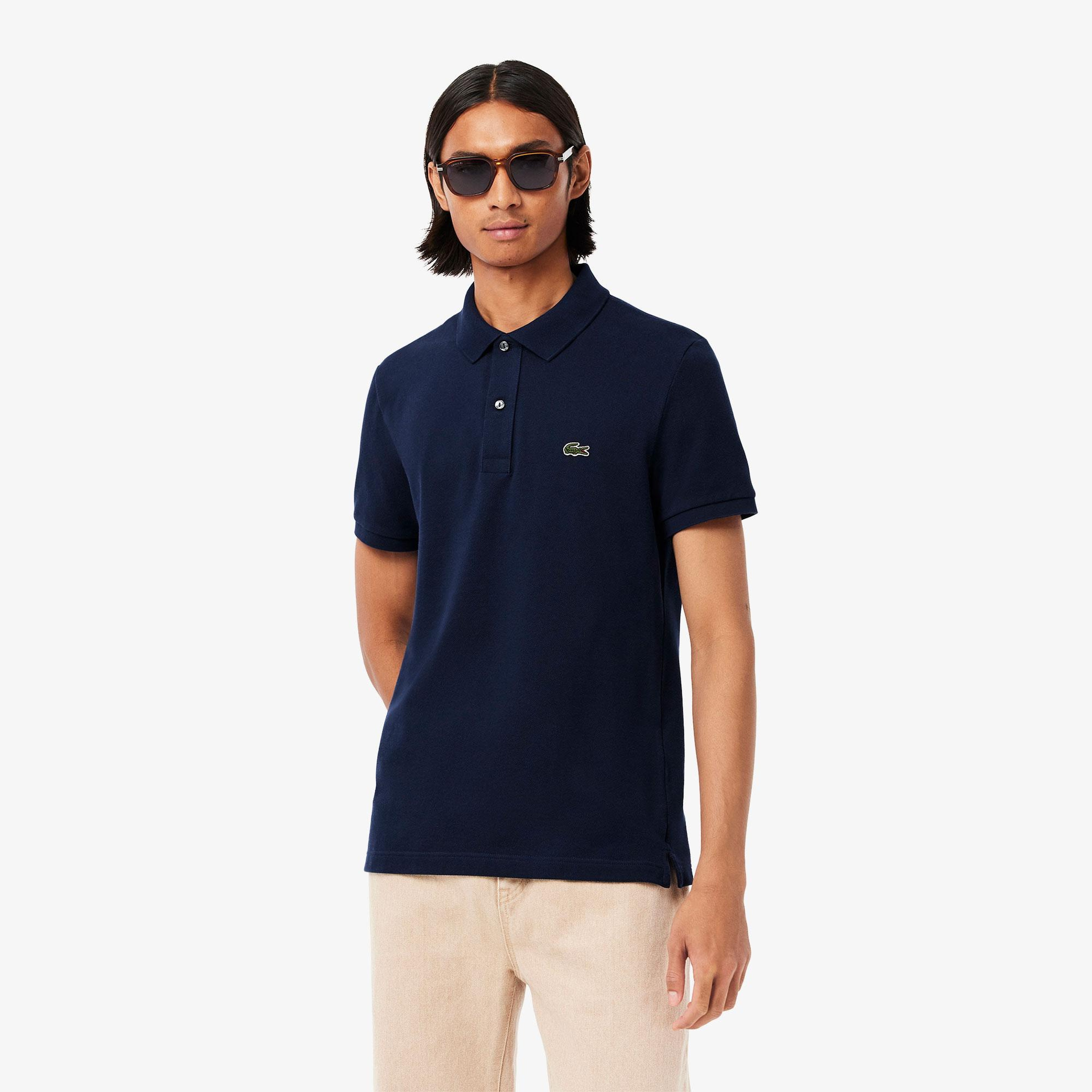 Lacoste L.12.12 Erkek Slim Fit Lacivert Polo