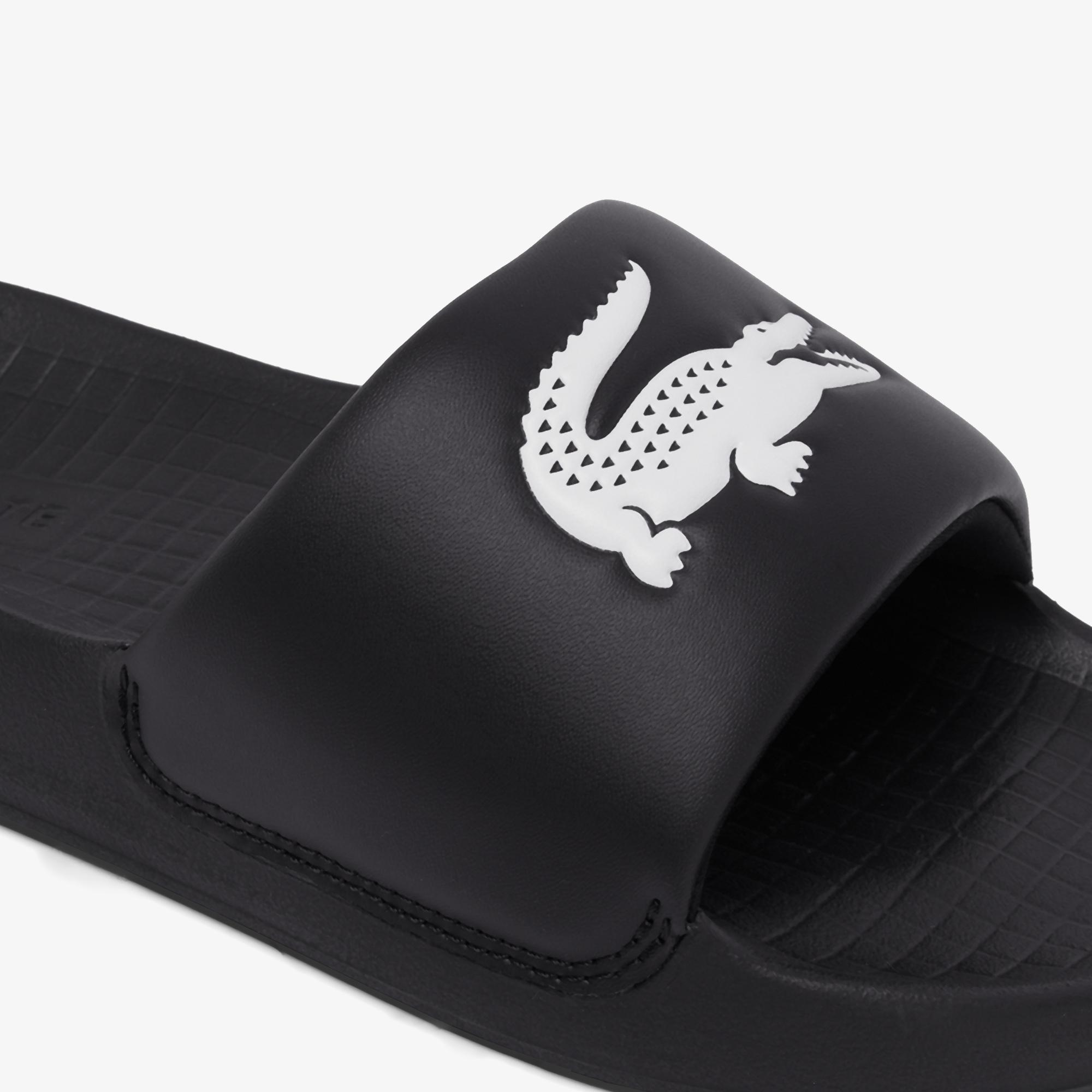 Lacoste Siyah Lacoste Serve Slide Kadın Terlik