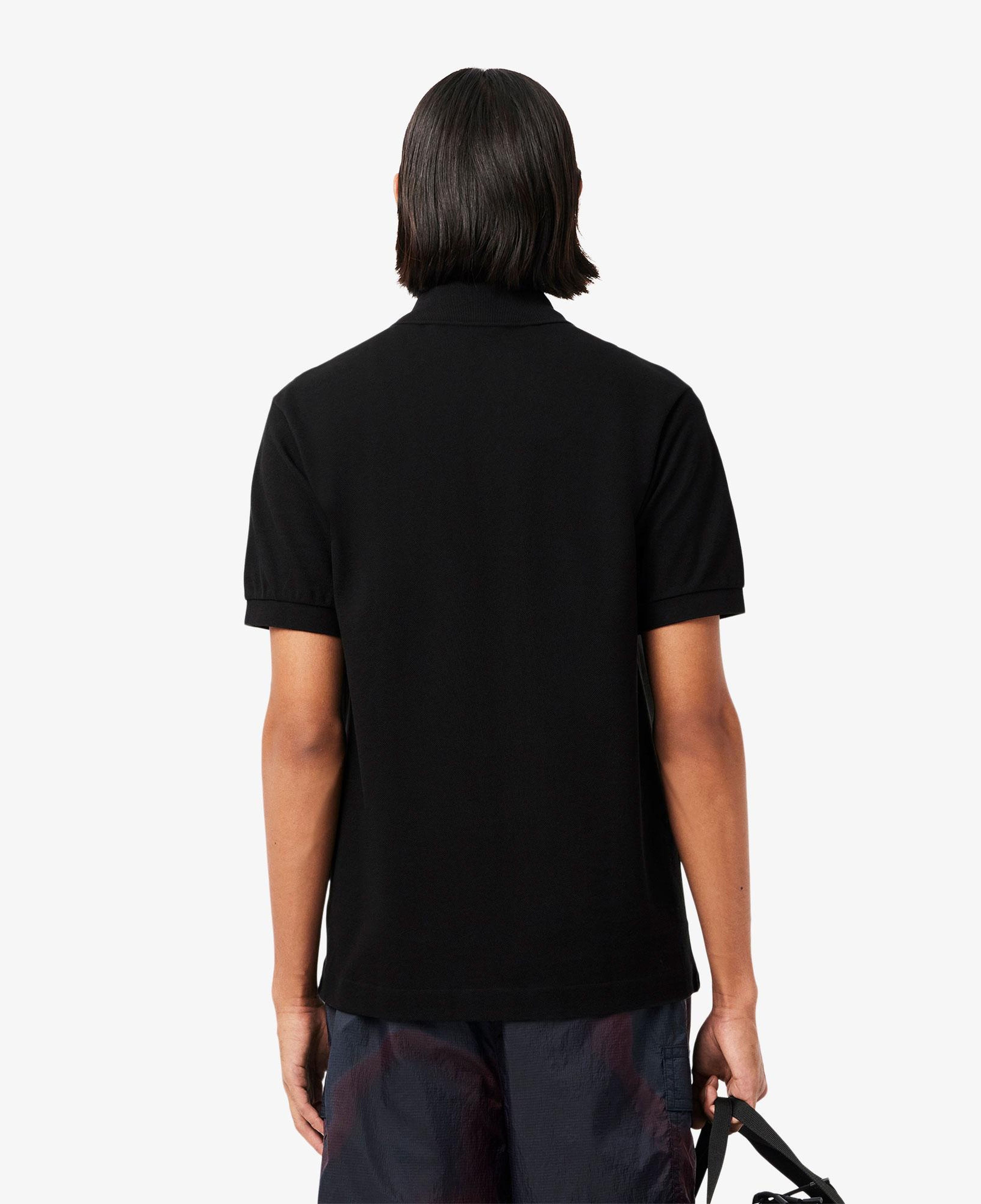 L.12.12 Erkek Classic Fit Siyah Polo