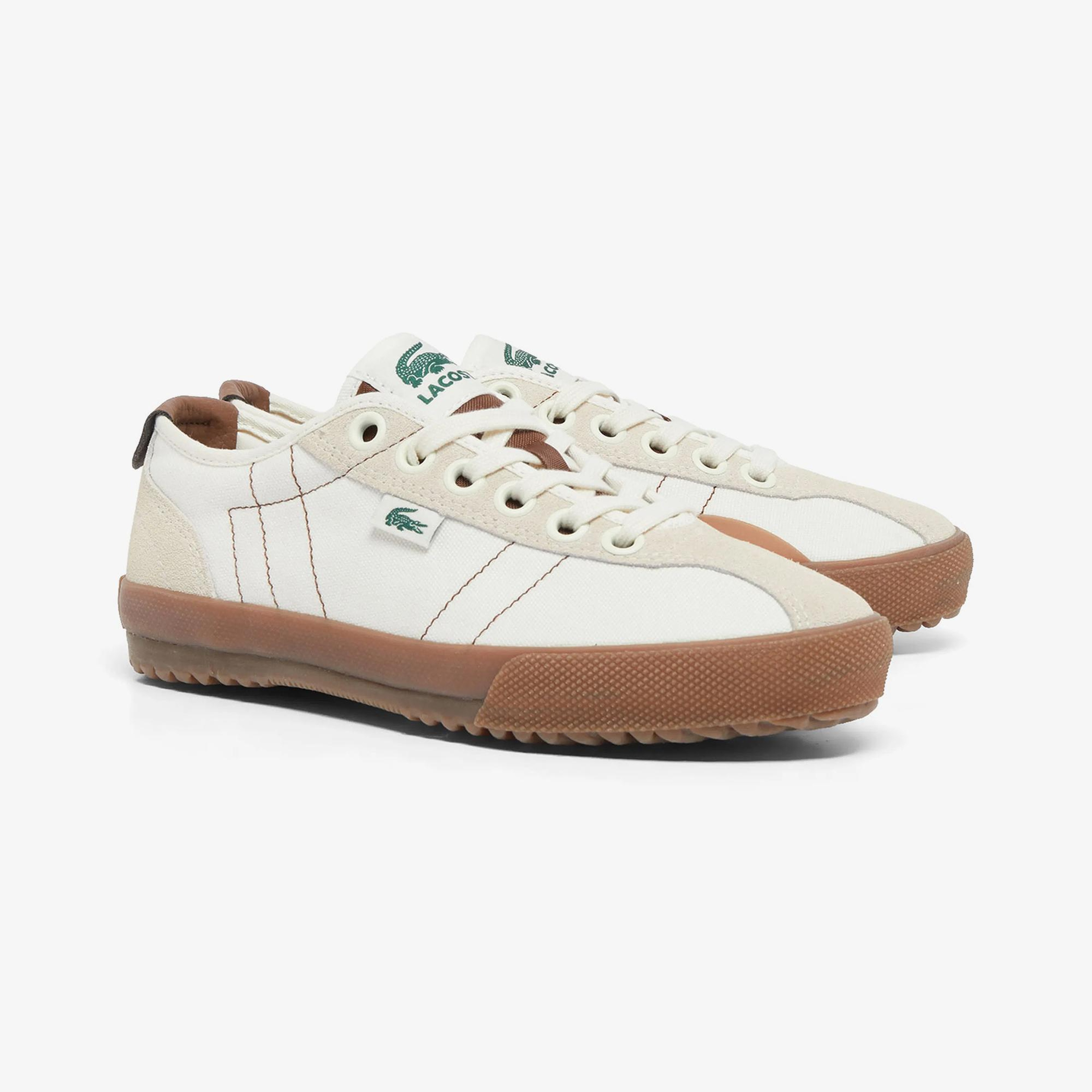 Lacoste Backslam Kadın Krem Sneaker