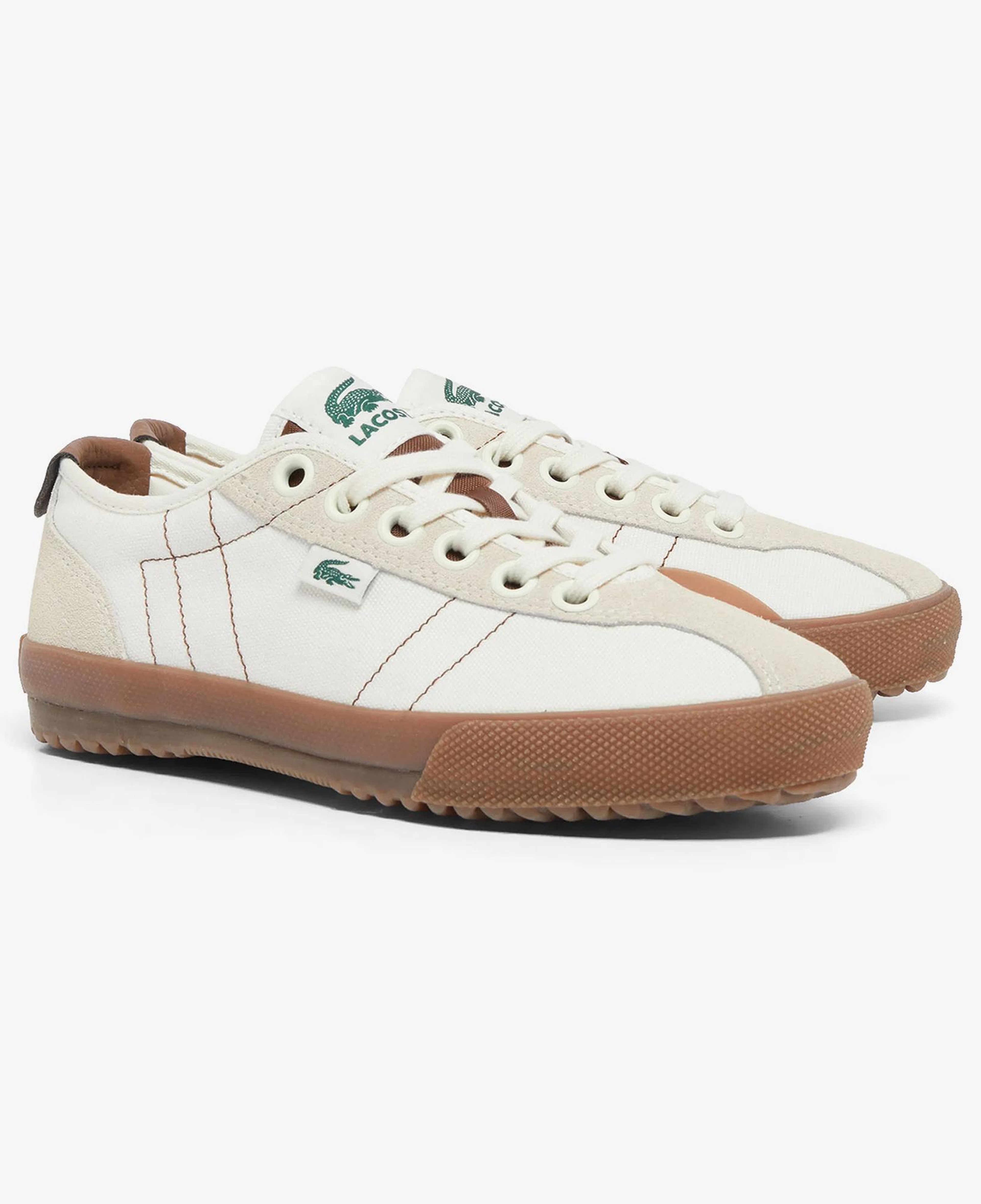 Lacoste Backslam Kadın Krem Sneaker